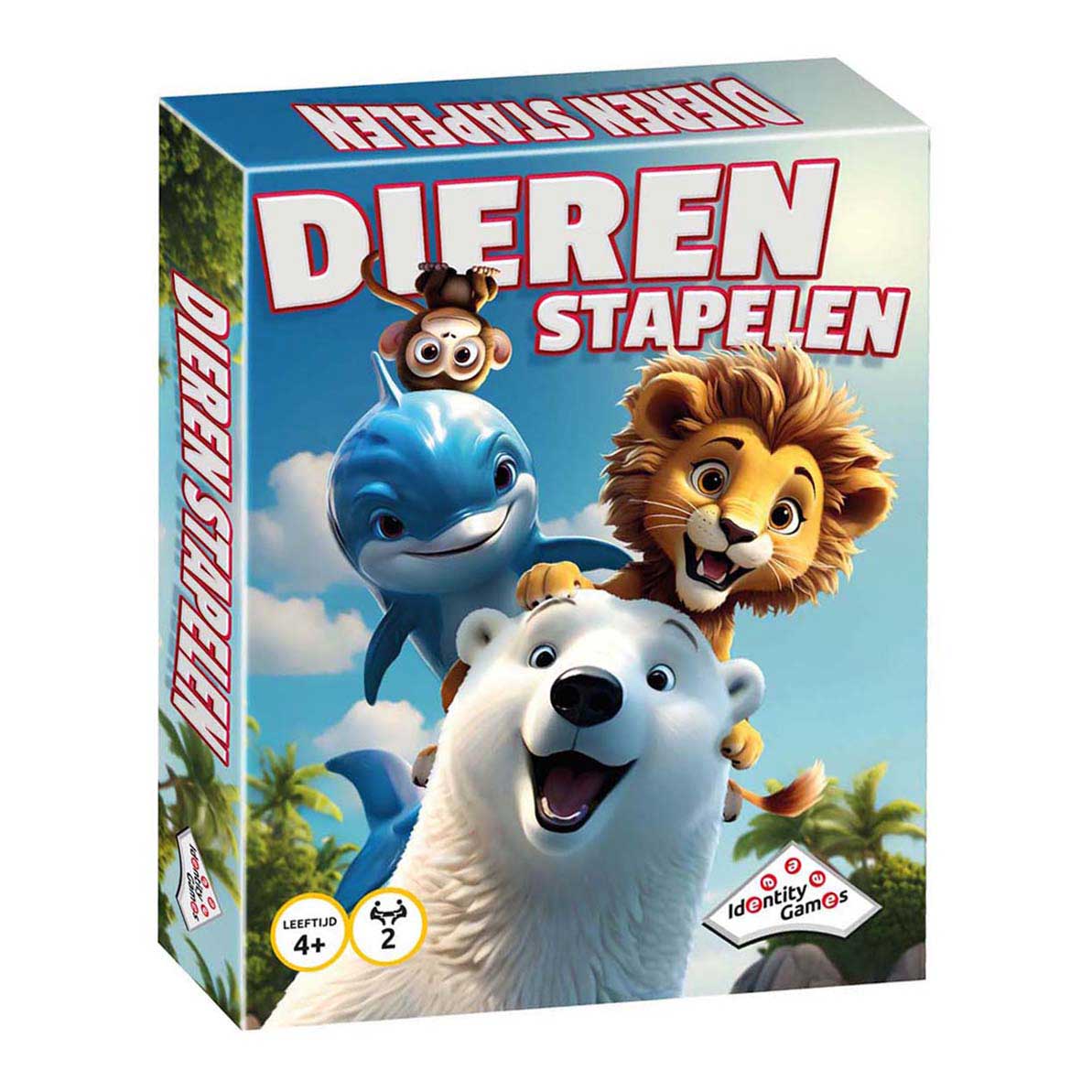 Dieren Stapelen Spel - 2 Spelers