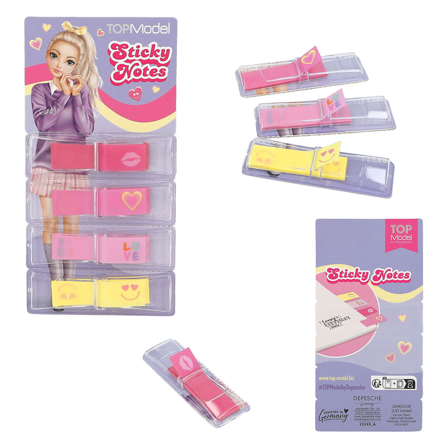 TOPModel Sticky Notes