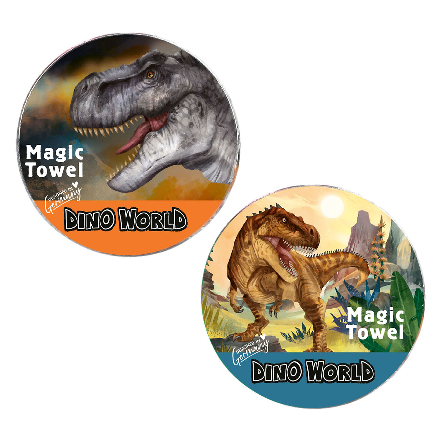 Dino World Magic Handtuch