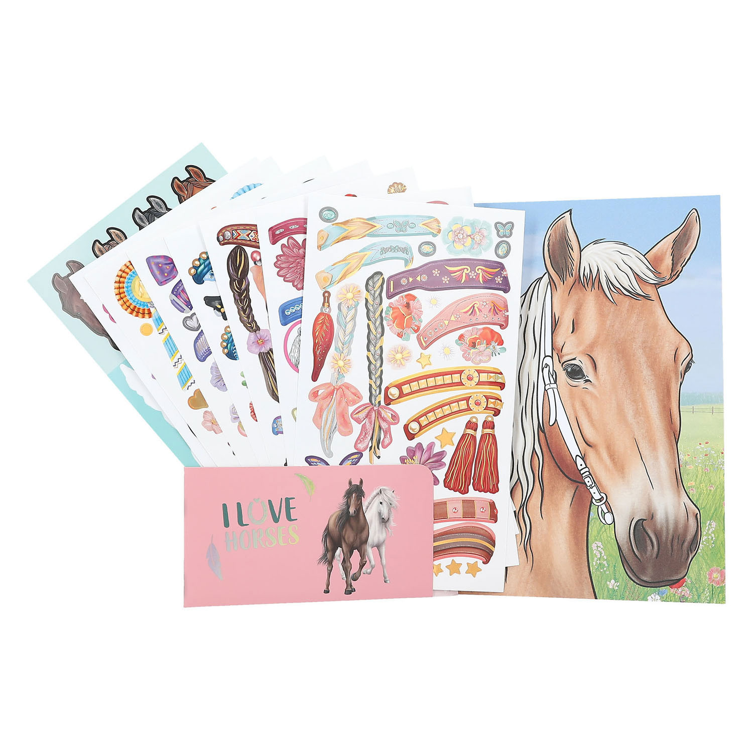 Miss Melody Create Your Horses Blaze Stickerboek