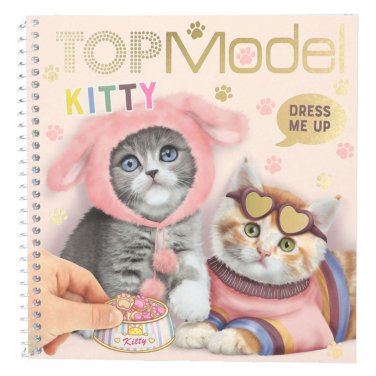 TOPModel Dress Me Up Stickerboek Kitty