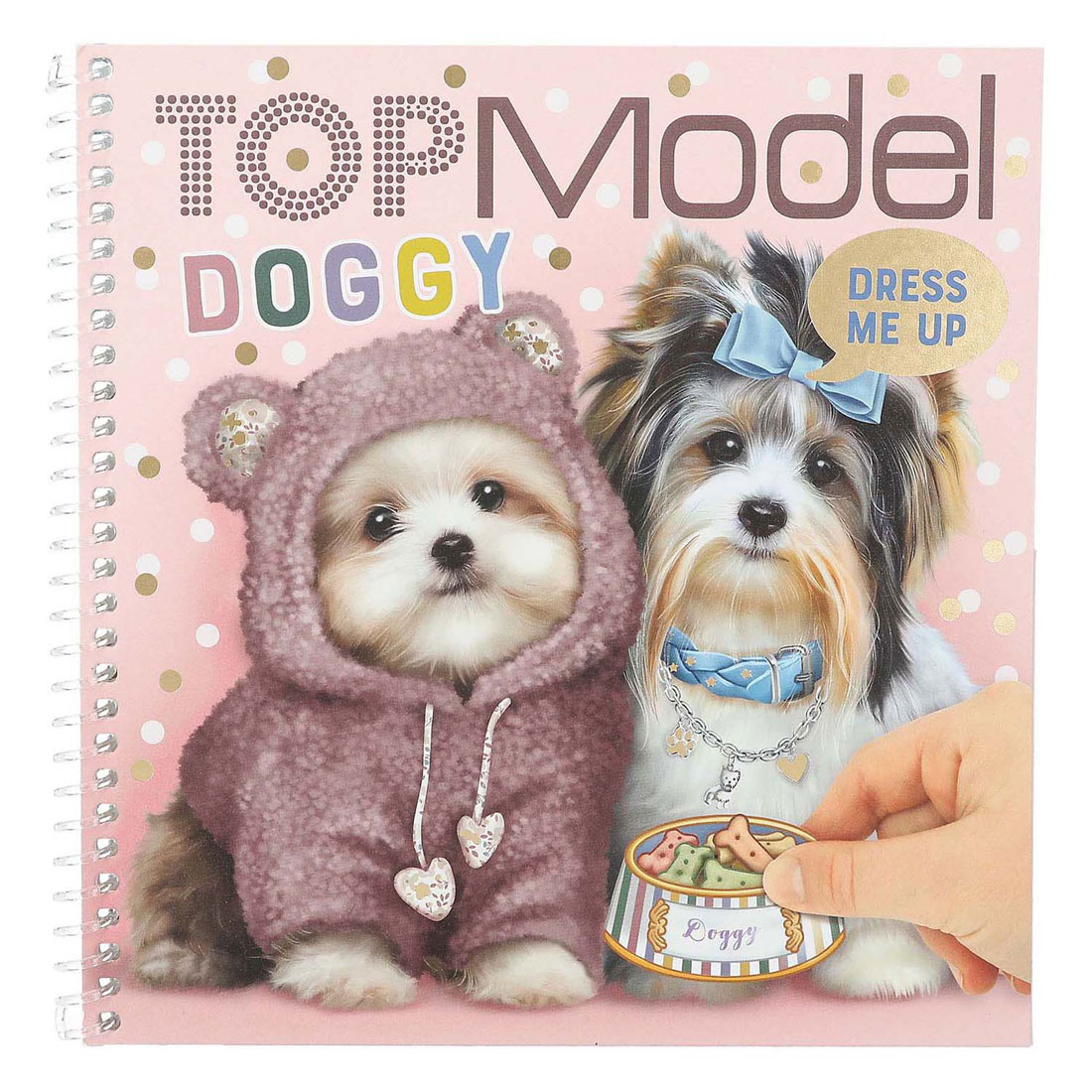 TOPModel Dress Me Up Livre d'autocollants Chien