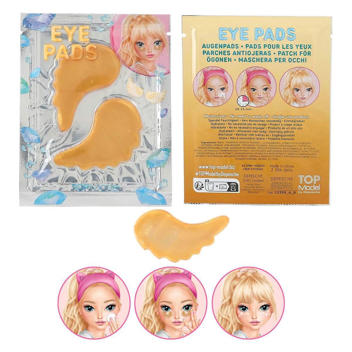 TOPModel Eye Pads Beauty & Me