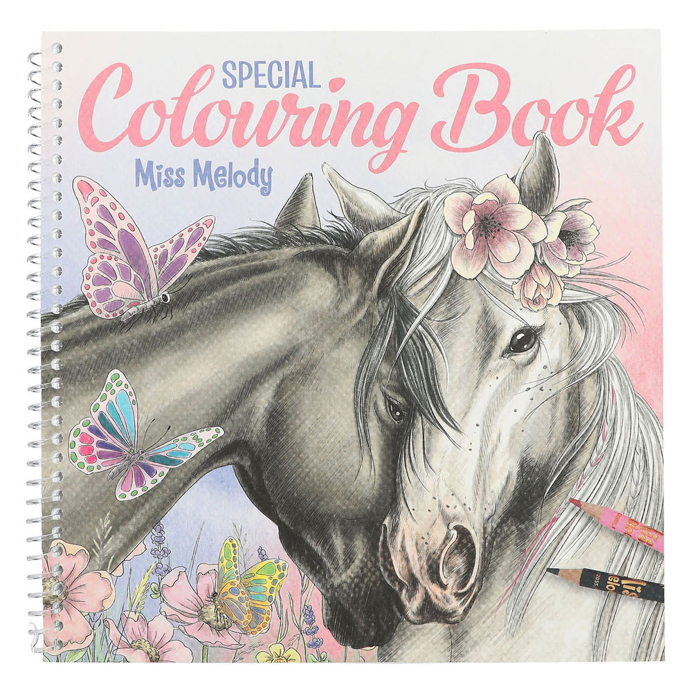 Livre de coloriage spécial Miss Melody