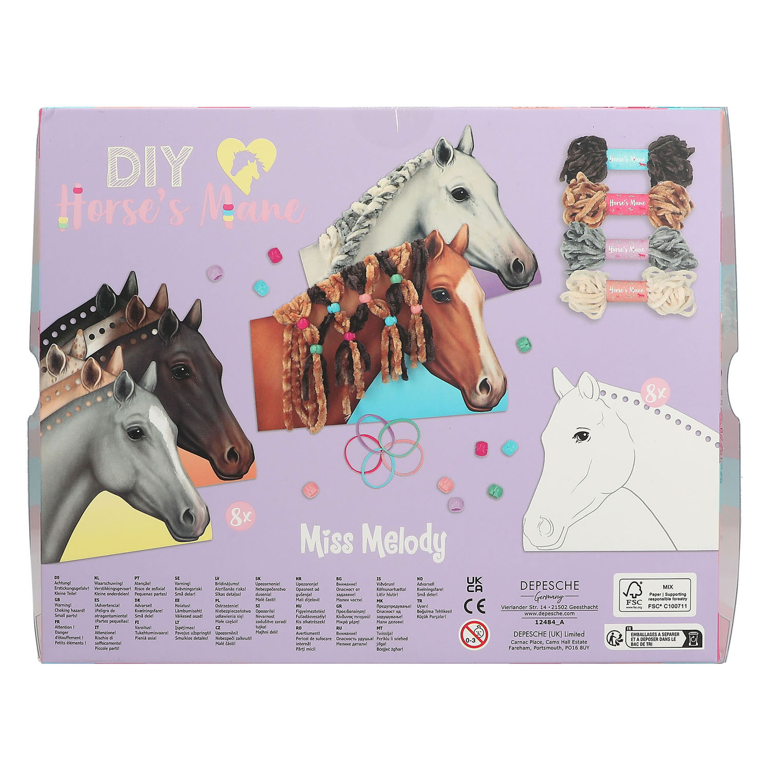 Miss Melody DIY Paardenmanen Vlechten