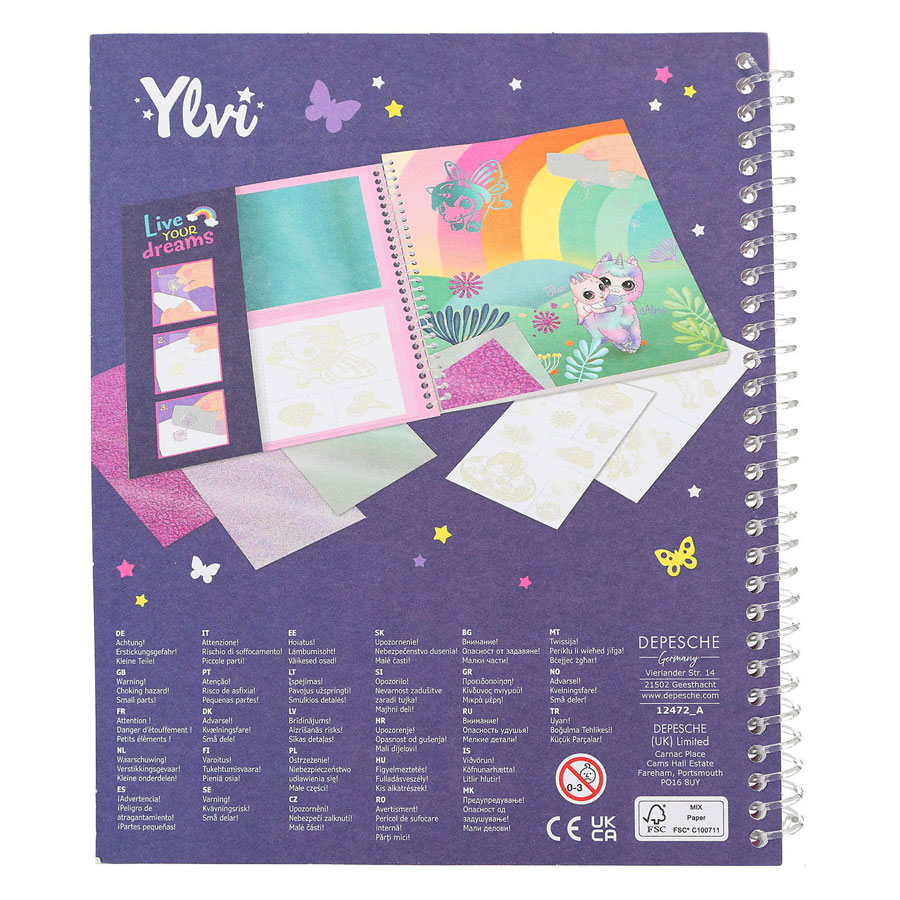 Ylvi Kleurboek Stick & Shine