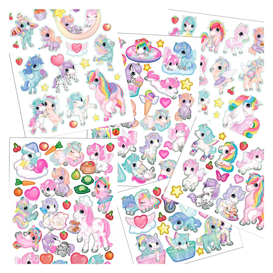 Ylvi Create Your Unicorn World Stickerboek