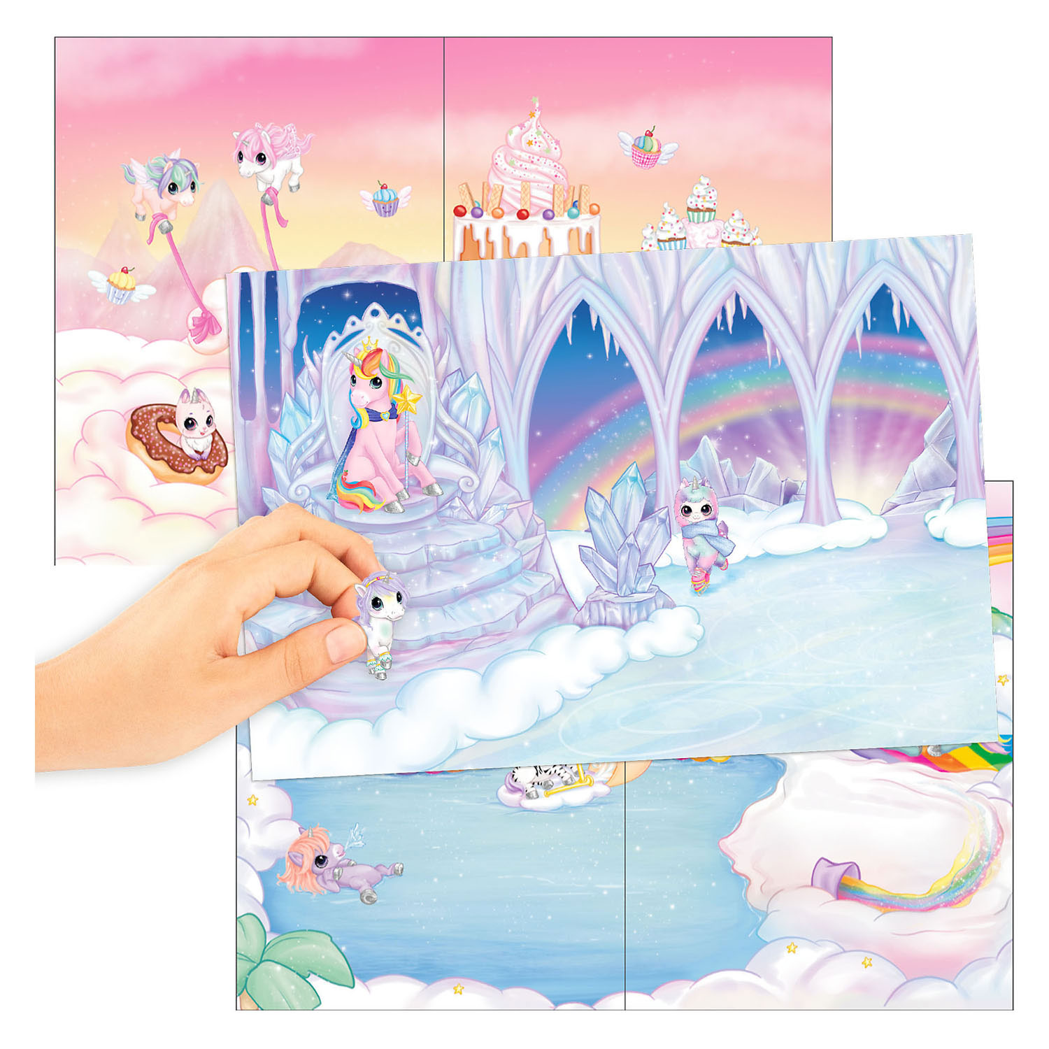 Ylvi Create Your Unicorn World Stickerboek