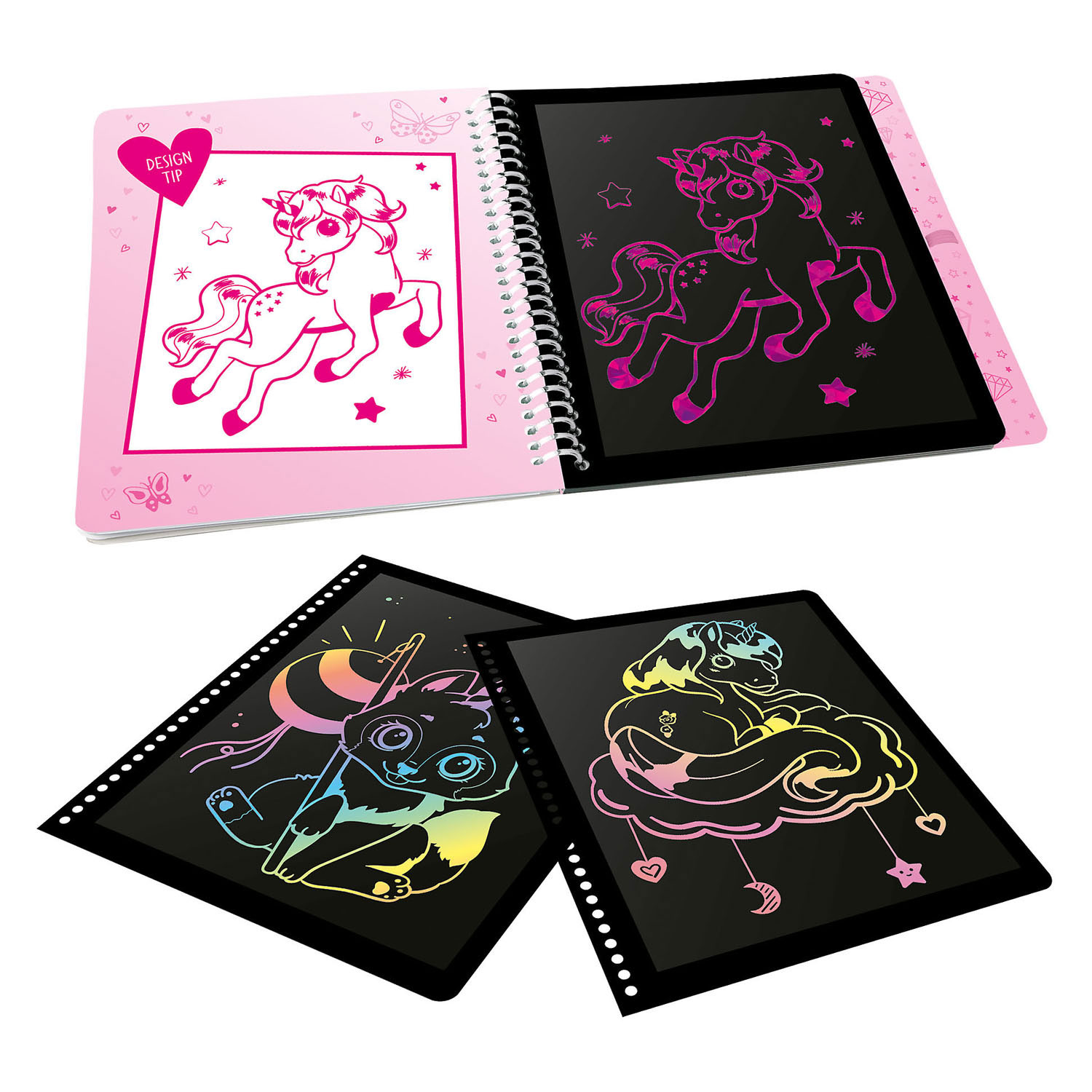 Ylvi Magic Scratch Boek