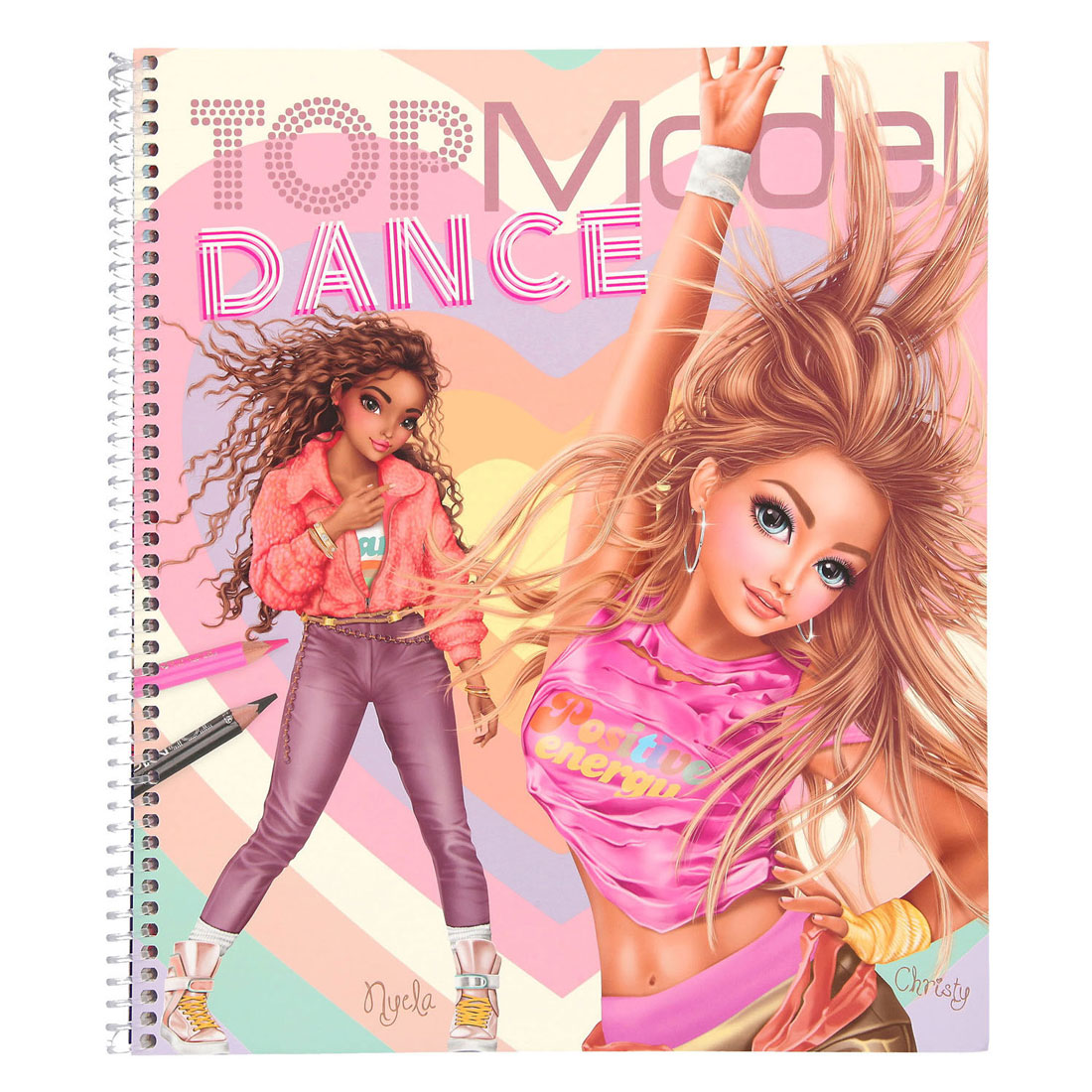 Livre de coloriage de danse TOPModel