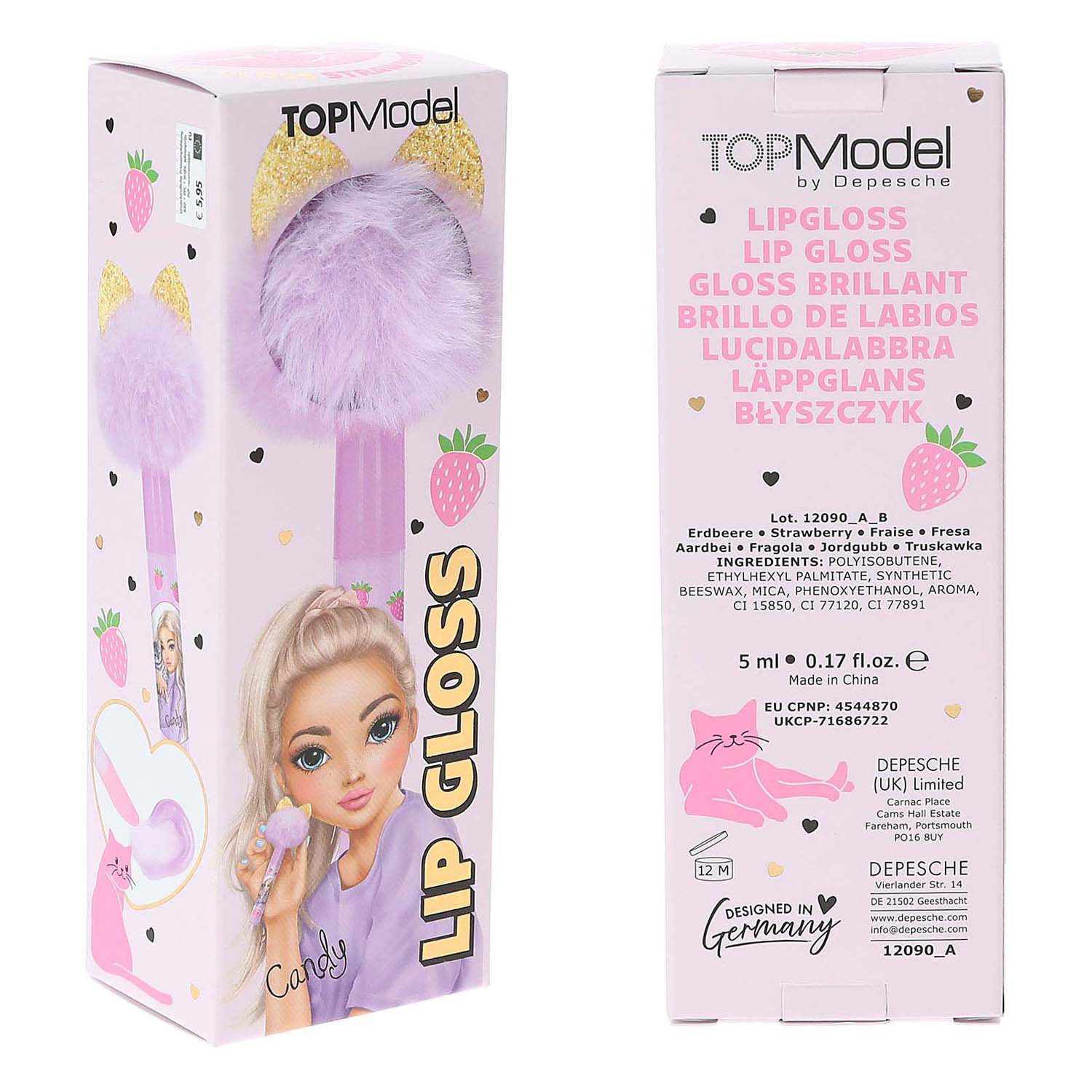 TOPModel Lipgloss Pompon Beauty & Me