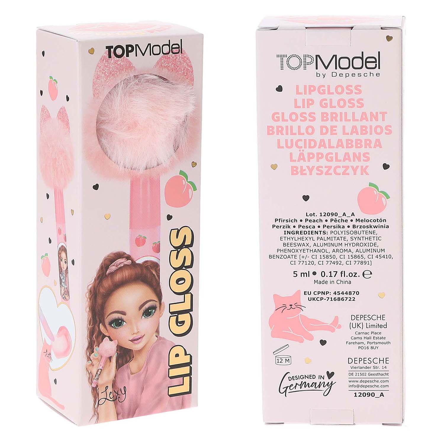 TOPModel Lipgloss Pompon Beauty & Me