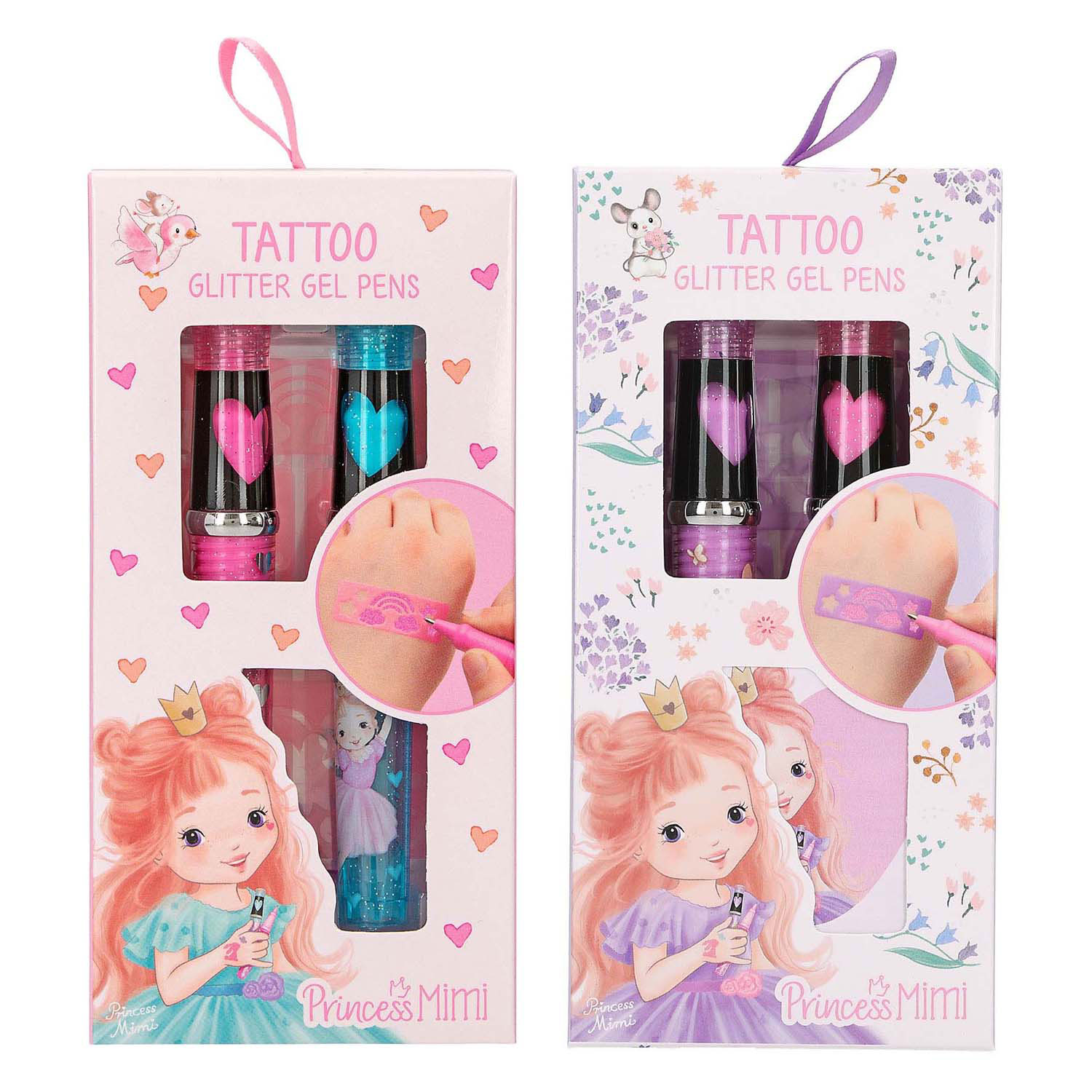 Princess Mimi Tattoo Glitzer-Gelstifte