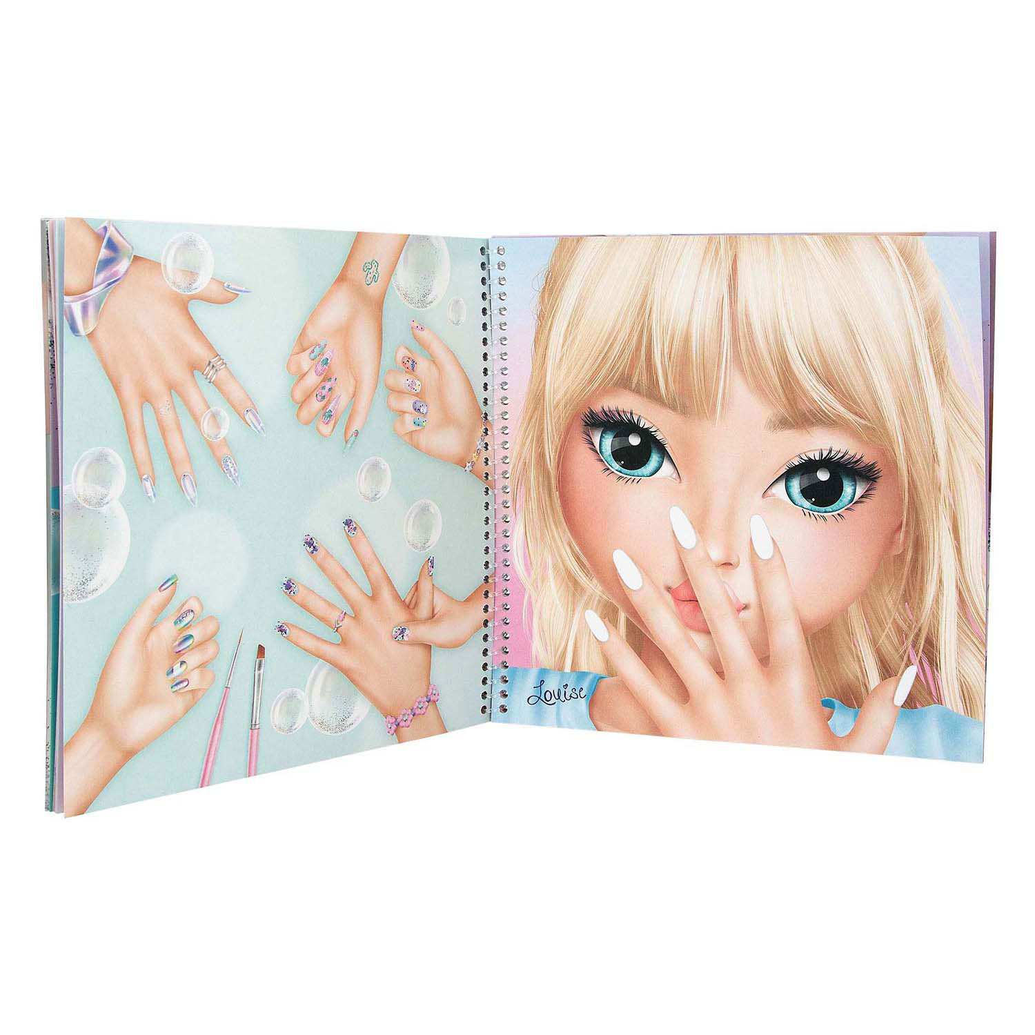 TOPModel Erstellen Sie Ihr Handdesign-Malbuch