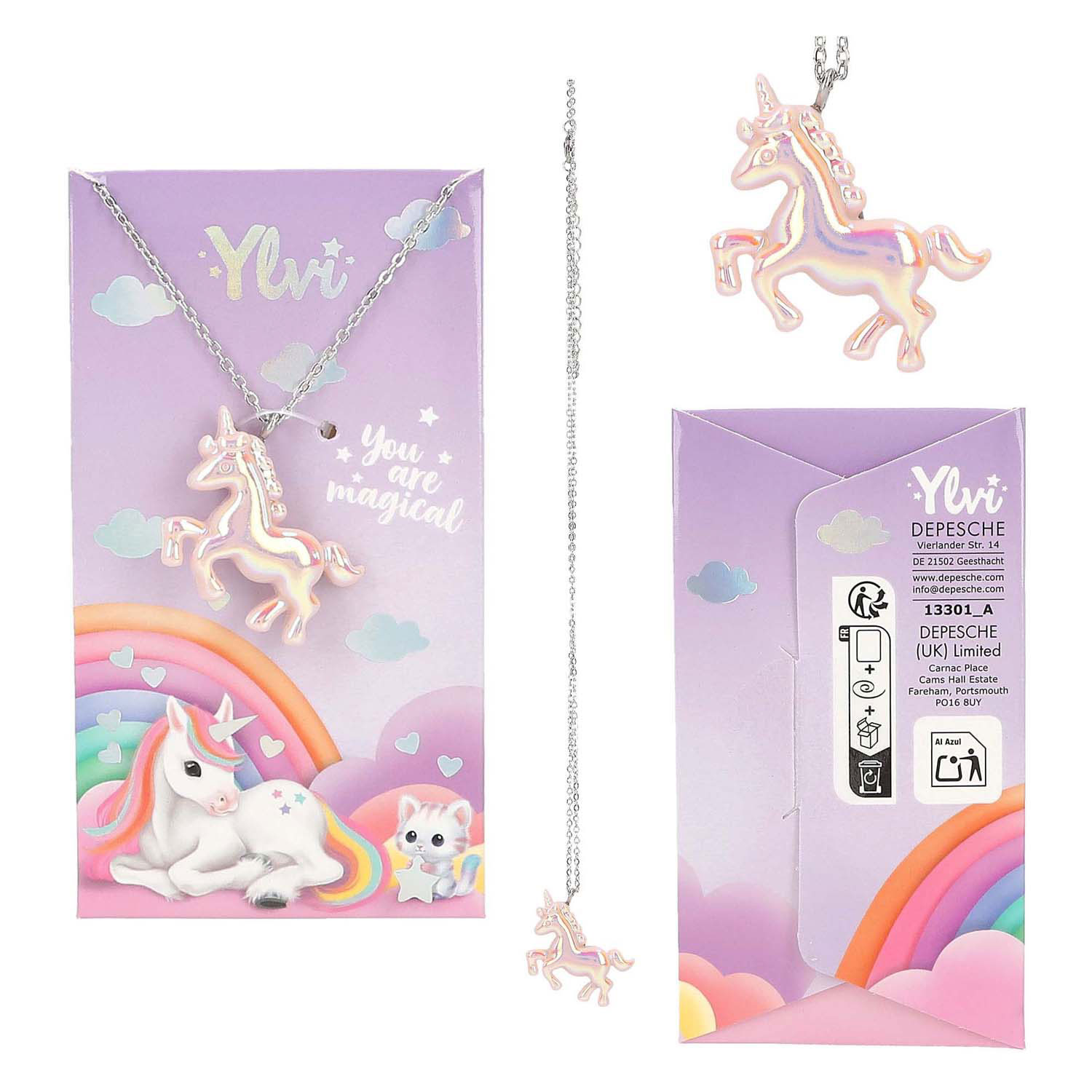 Ylvi Collier Licorne