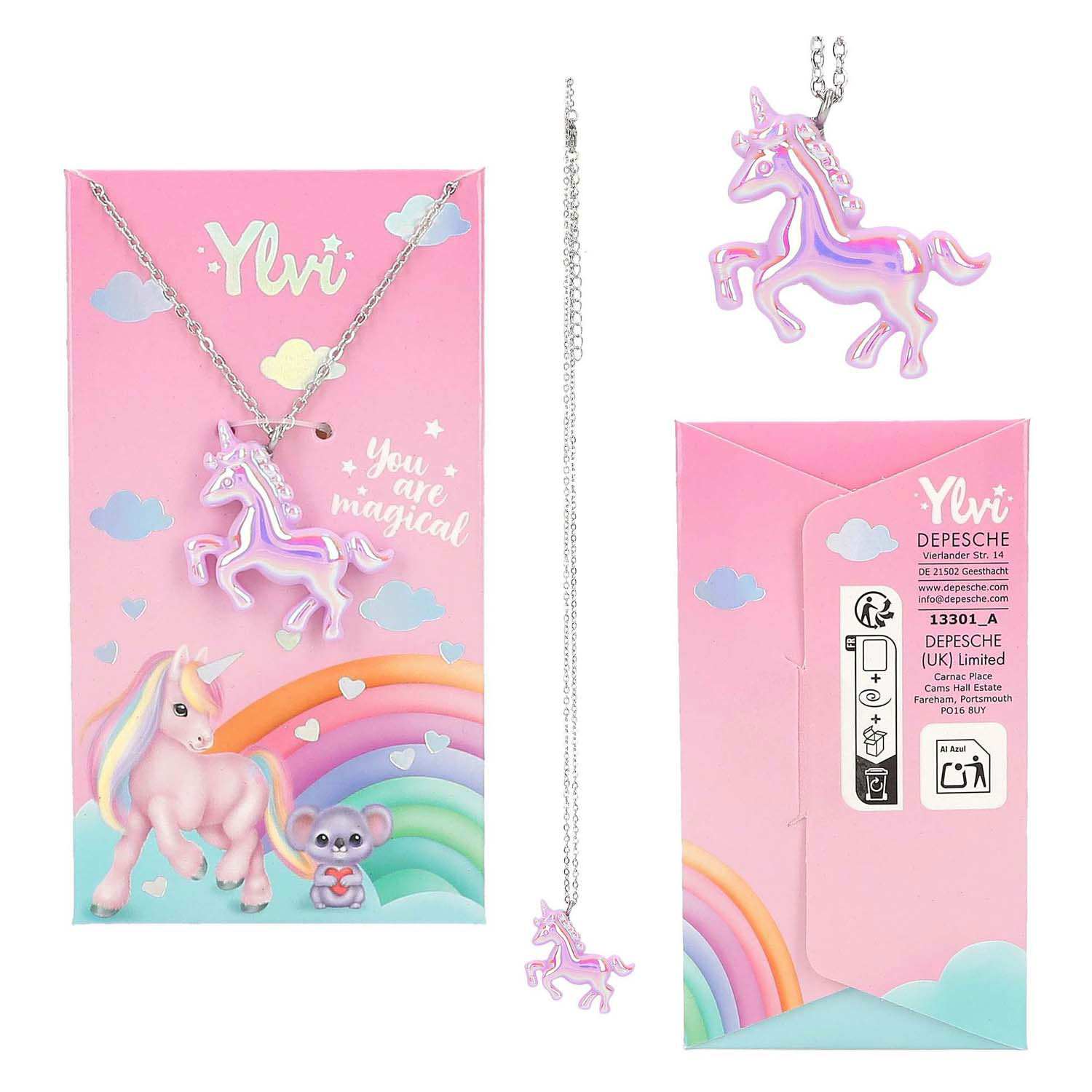 Ylvi Collier Licorne