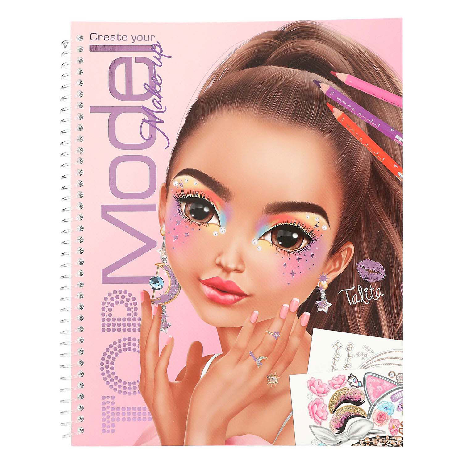 Livre de coloriage de maquillage TOPModel