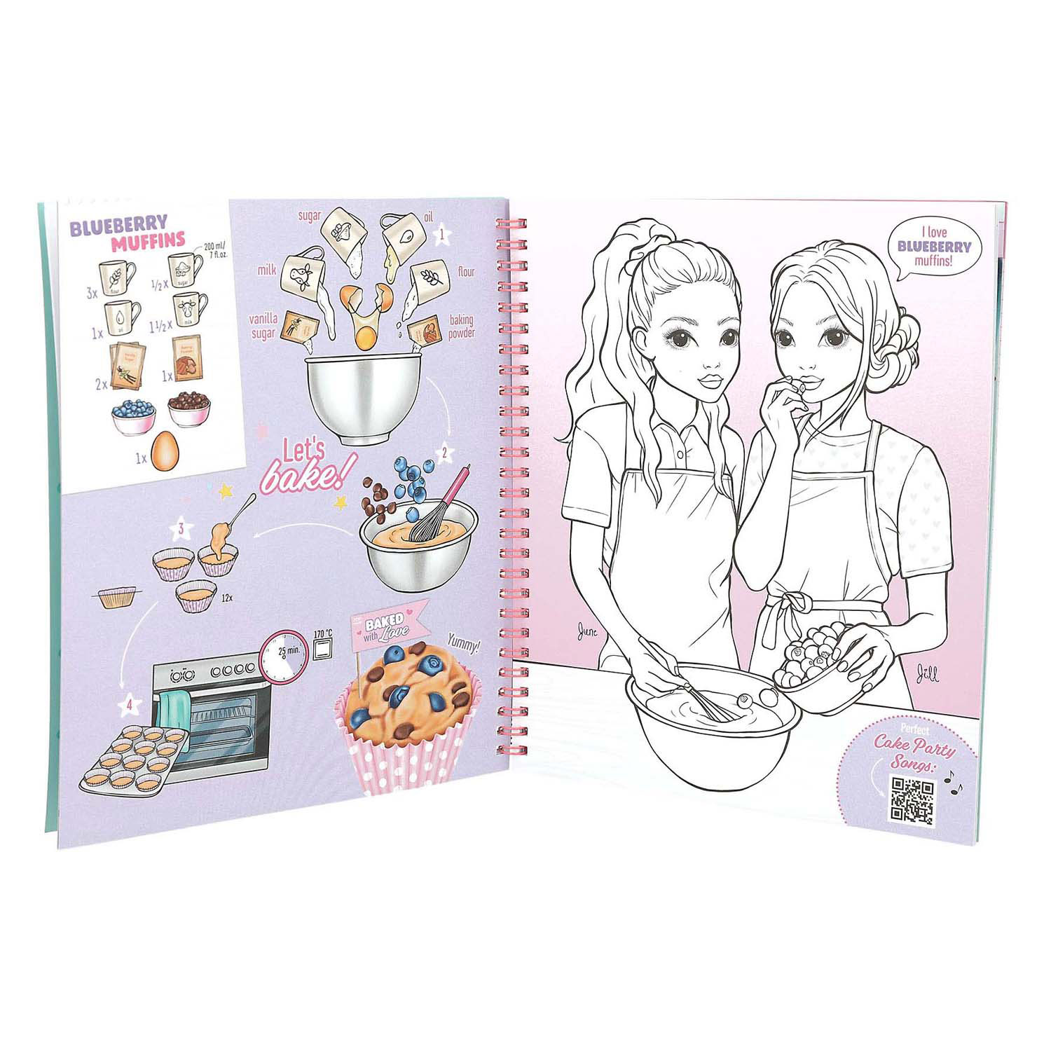 TOPModel Kleurboek Cake & Bake