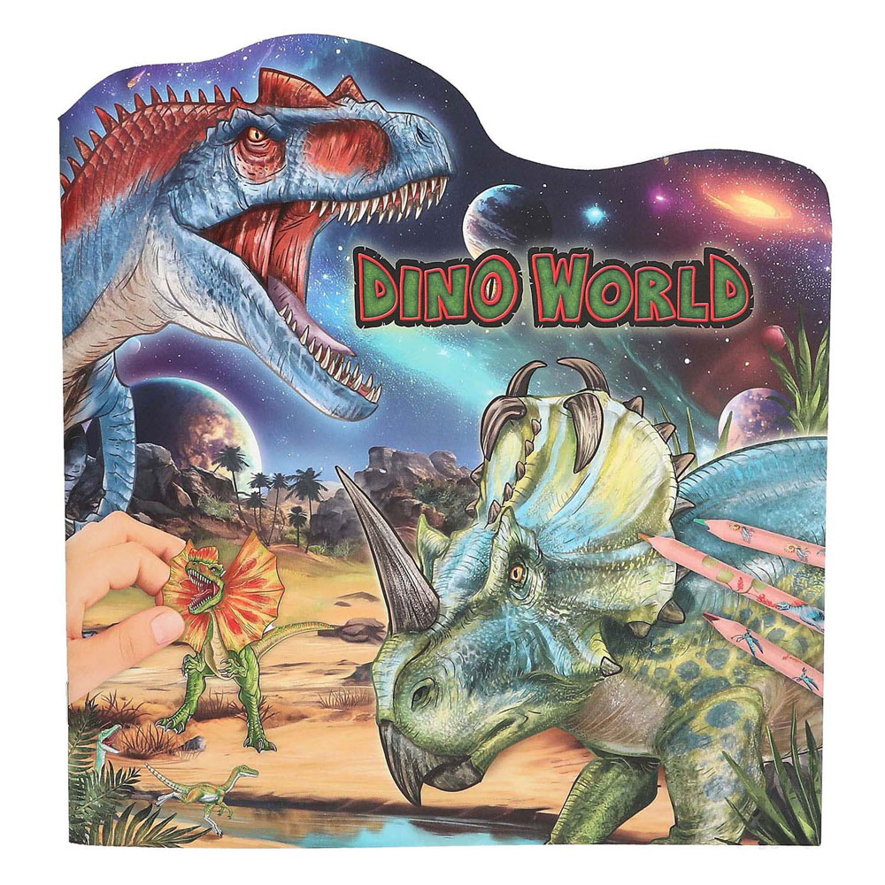 Dino World -Malbuch