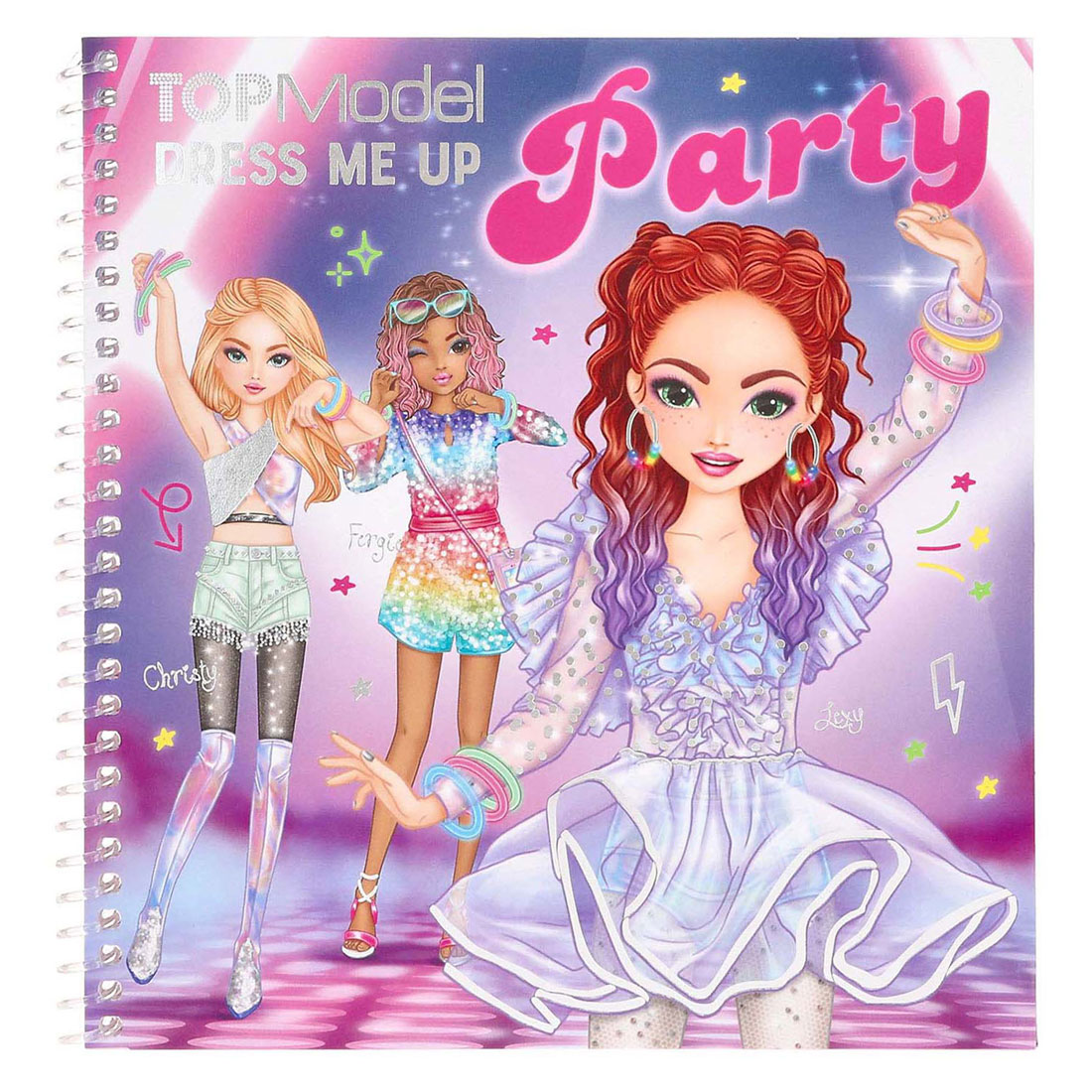 TOPModel Dress Me Up Livre d'autocollants pour fête