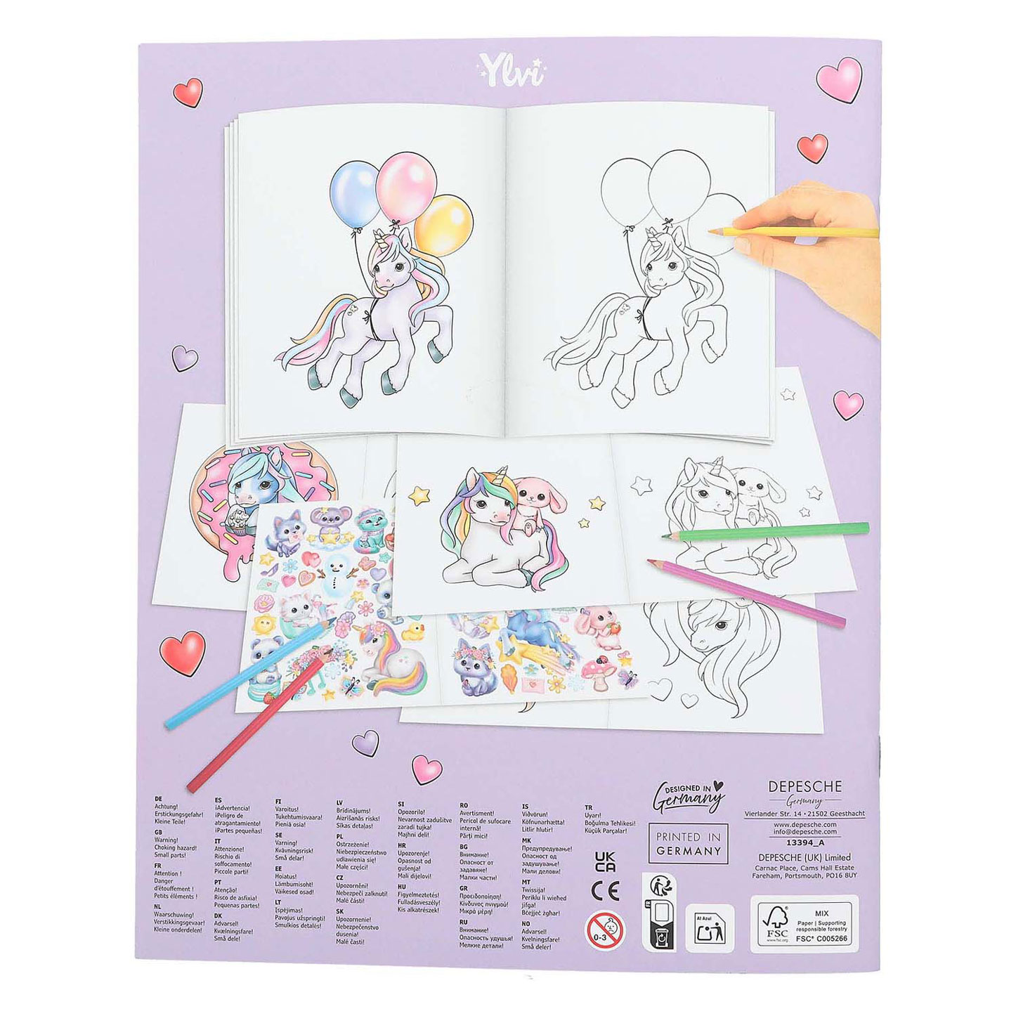 Ylvi & the Minimoomis Create your Unicorn