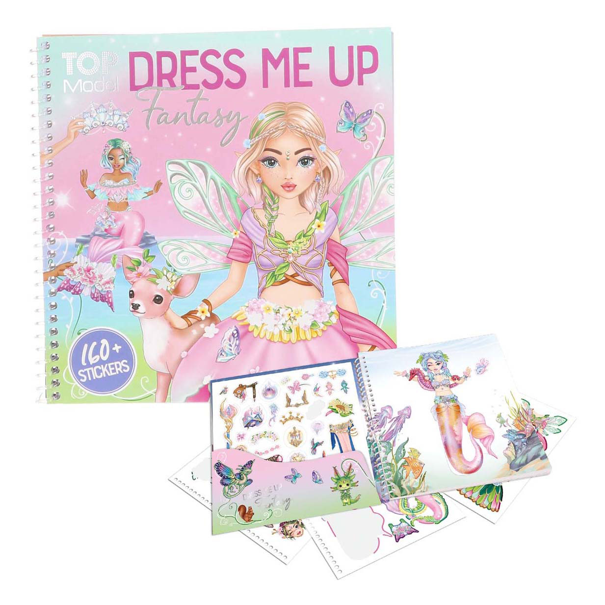 TOPModel Dress Me Up Fantasy Stickerboek