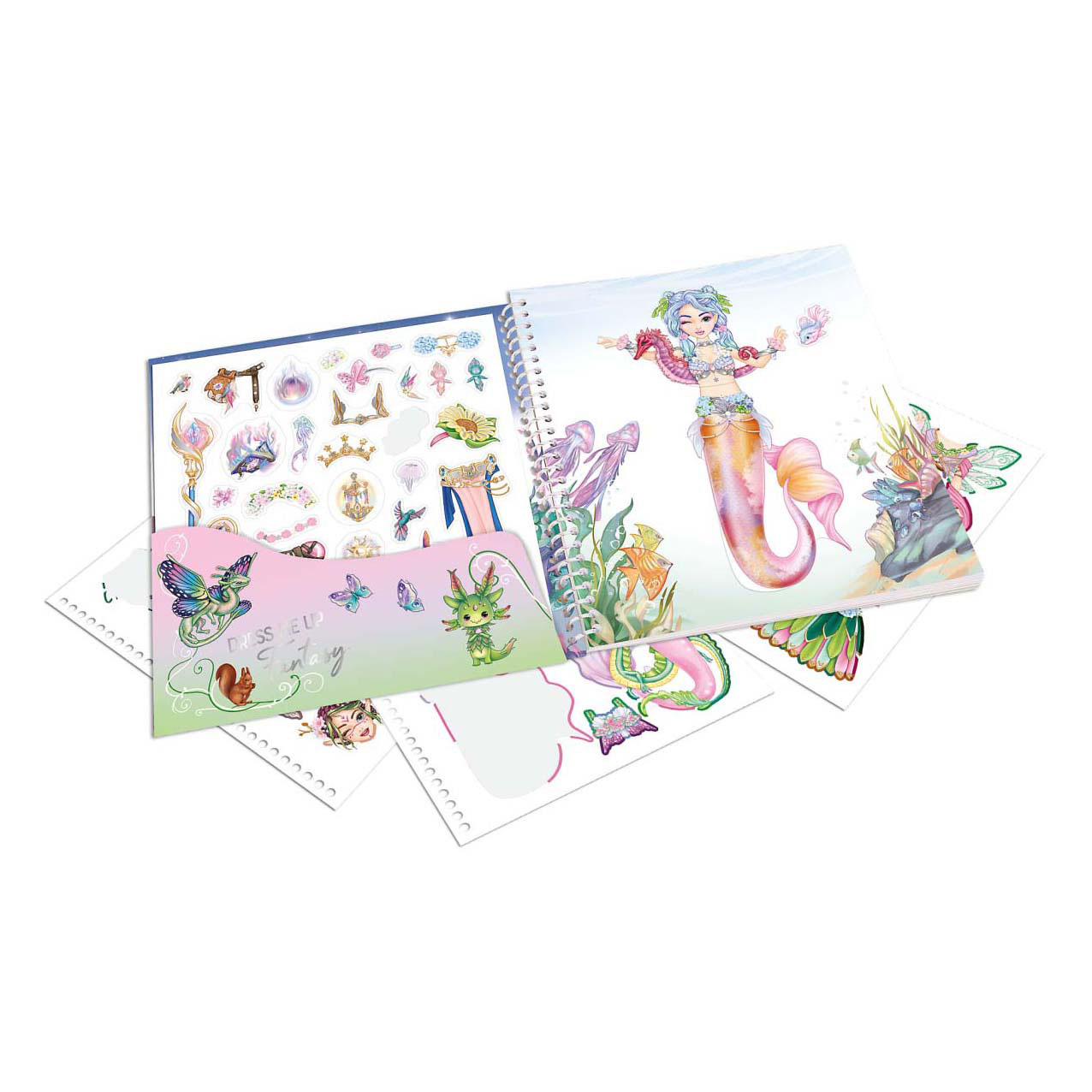 TOPModel Dress Me Up Fantasy Stickerboek