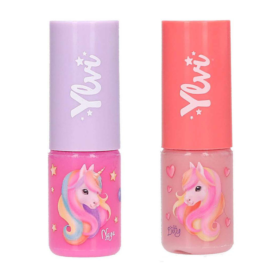 Ylvi Lipgloss Roze en Geur van Blauw Bessen