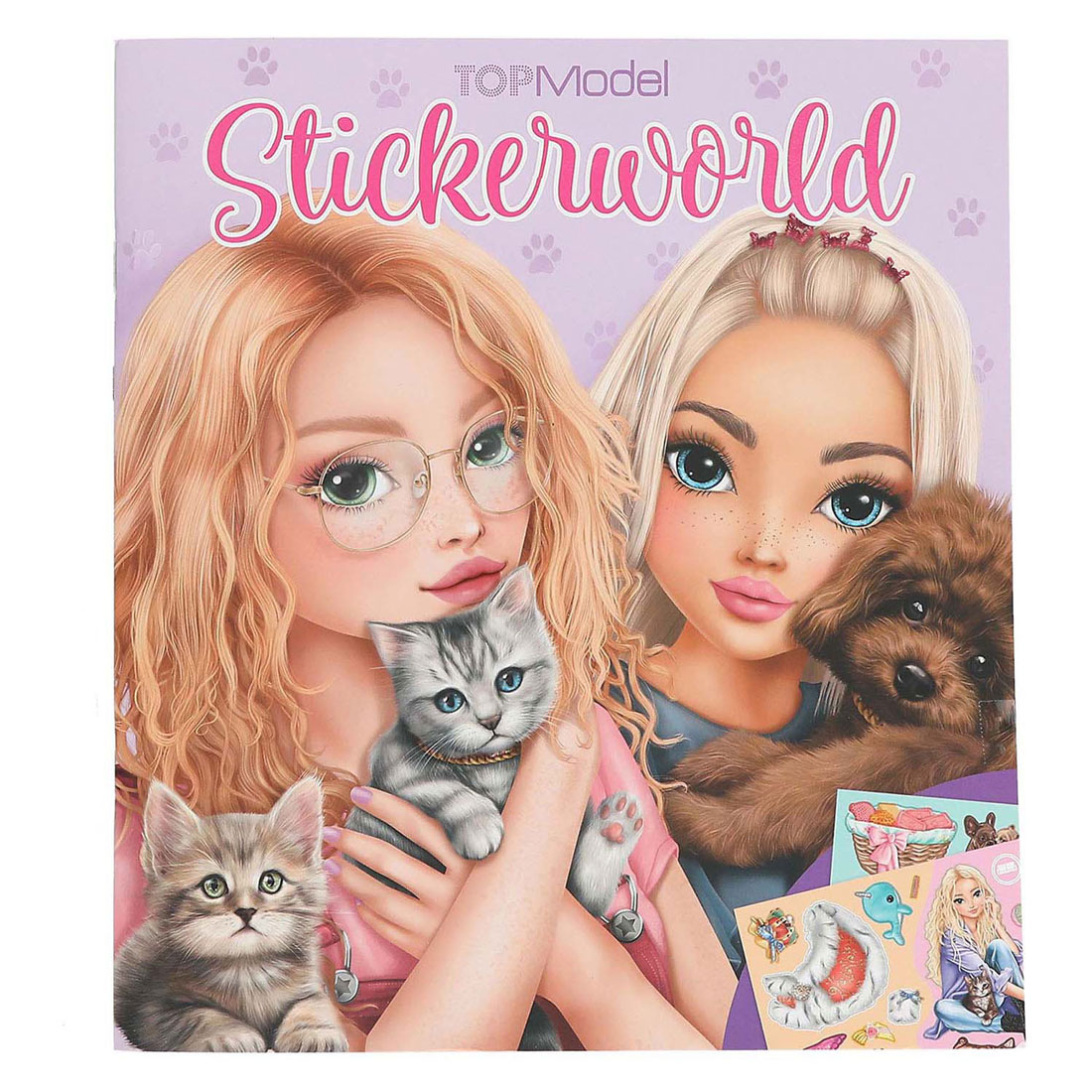 TOPModel Stickerworld Stickerbuch Kitty und Doggy