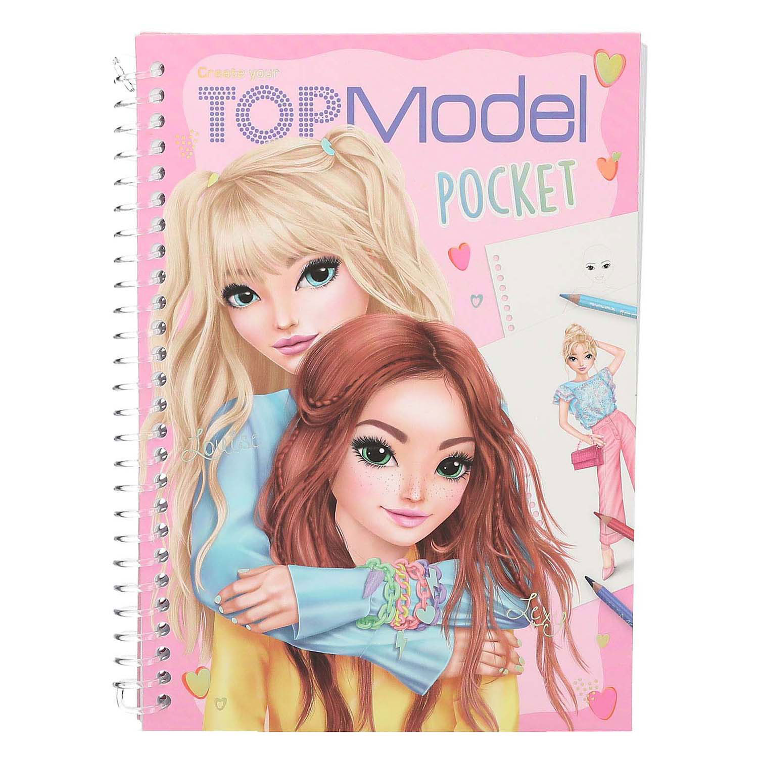 TOPModel Pocket Kleurboek