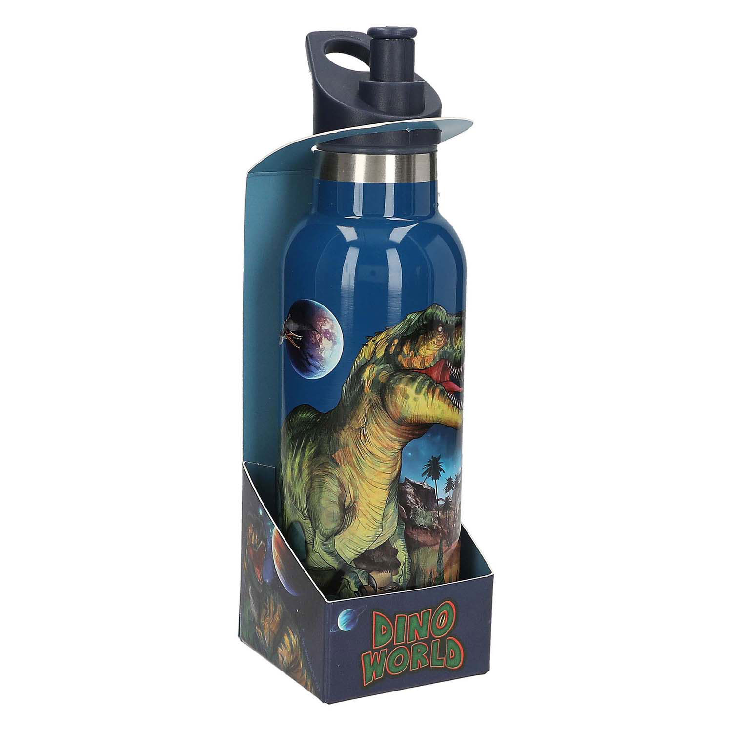 Dino World Drinkfles Galaxy, 500ml