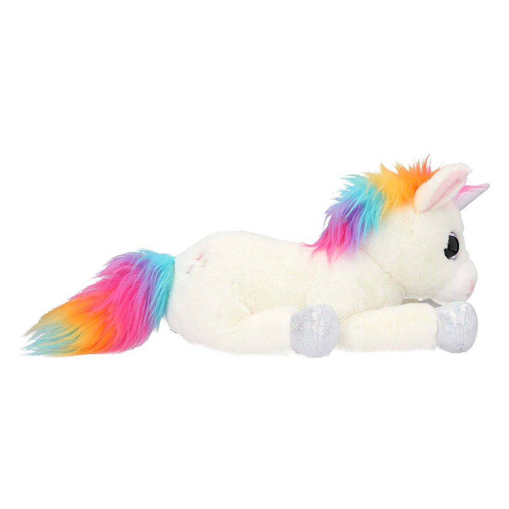 Ylvi knuffel eenhoorn liggend 30 cm