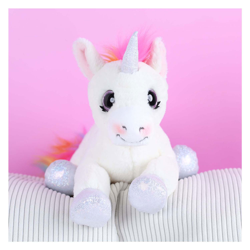 Ylvi knuffel eenhoorn liggend 30 cm