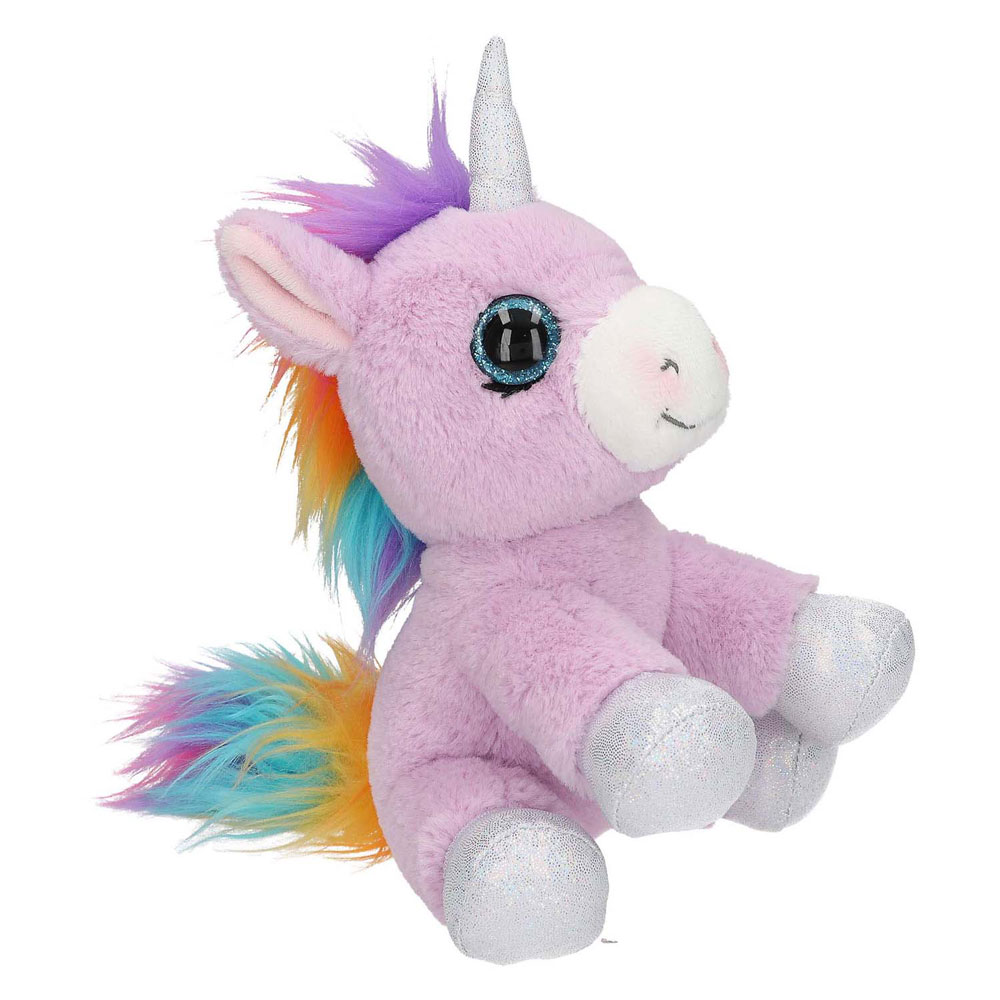 Ylvi & the Minimoomis Knuffel Eenhoorn Paars, 21cm 