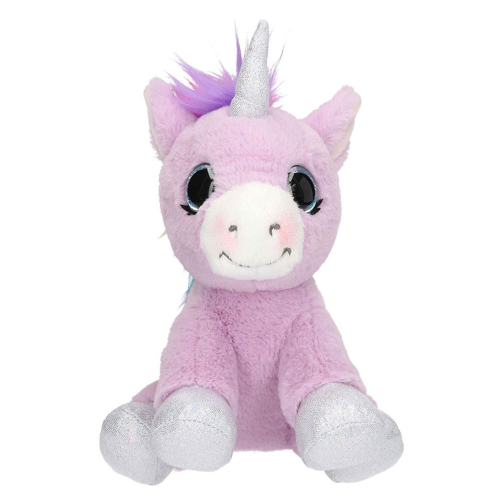 Ylvi & the Minimoomis Knuffel Eenhoorn Paars, 21cm 