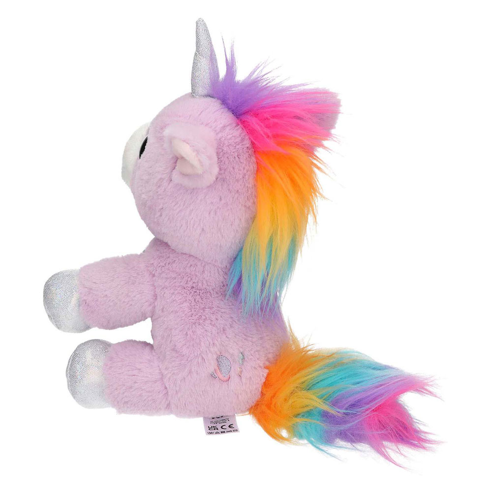 Ylvi & the Minimoomis Knuffel Eenhoorn Paars, 21cm 