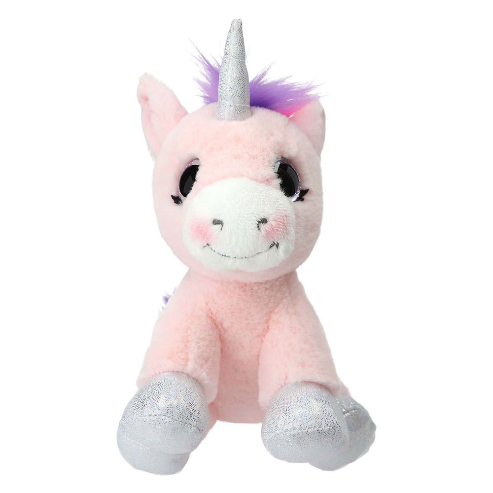 Ylvi & the Minimoomis Peluche Licorne Rose, 21cm