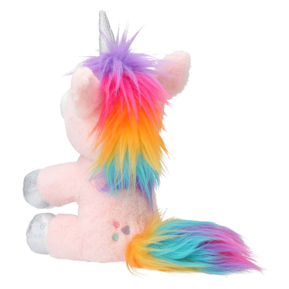 Ylvi & the Minimoomis Peluche Licorne Rose, 21cm