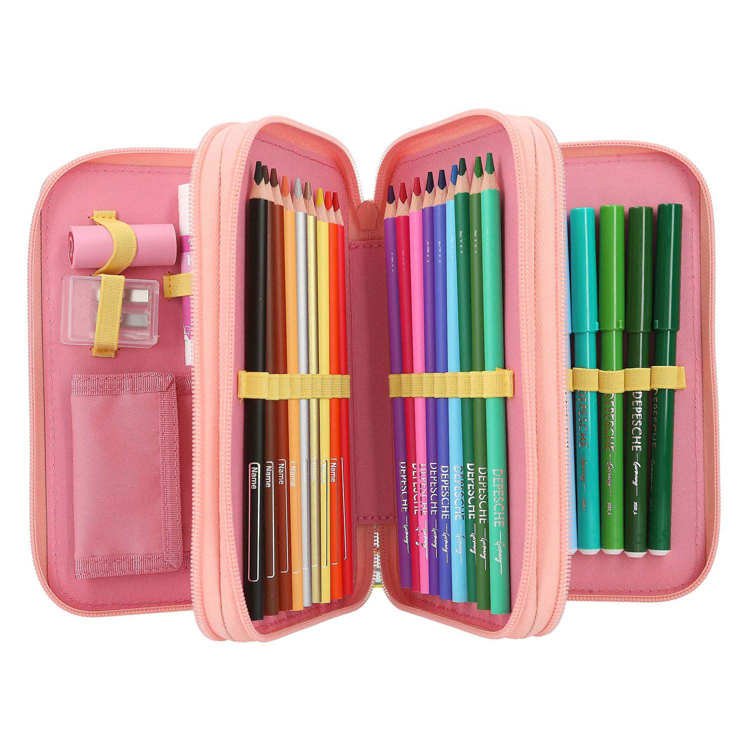 Trousse à crayons remplie à 3 compartiments TOPModel Juicy