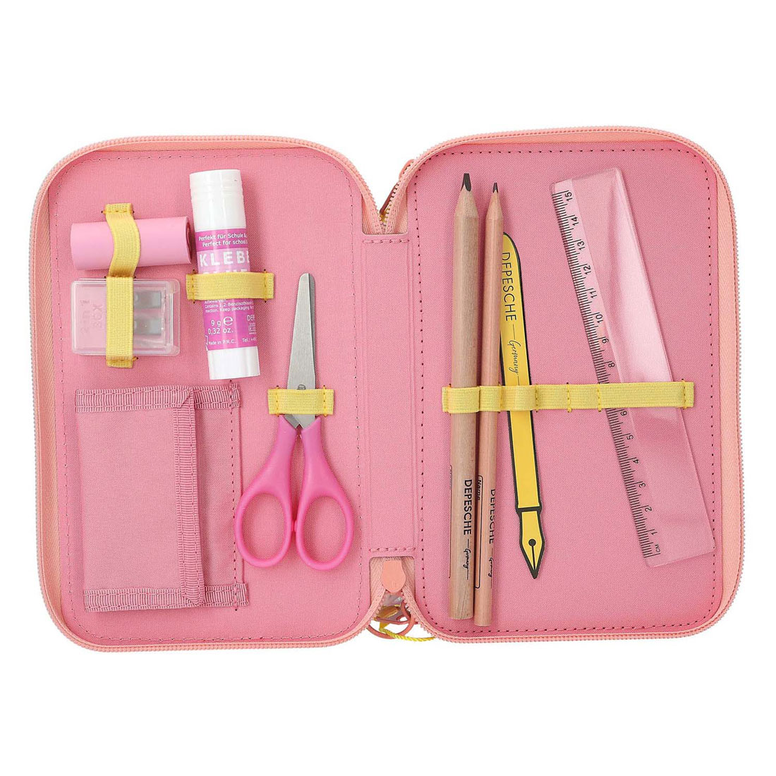 Trousse à crayons remplie à 3 compartiments TOPModel Juicy