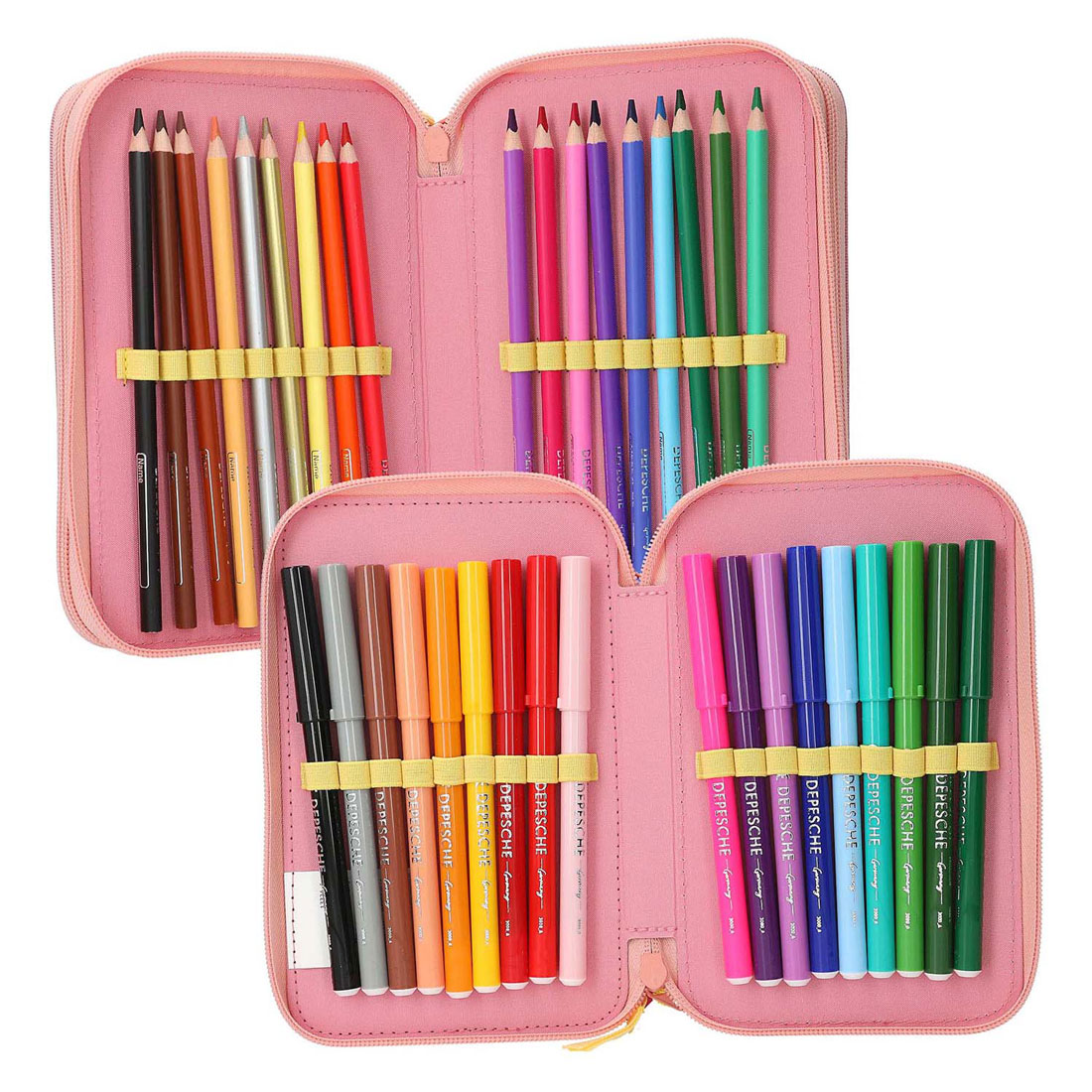 Trousse à crayons remplie à 3 compartiments TOPModel Juicy
