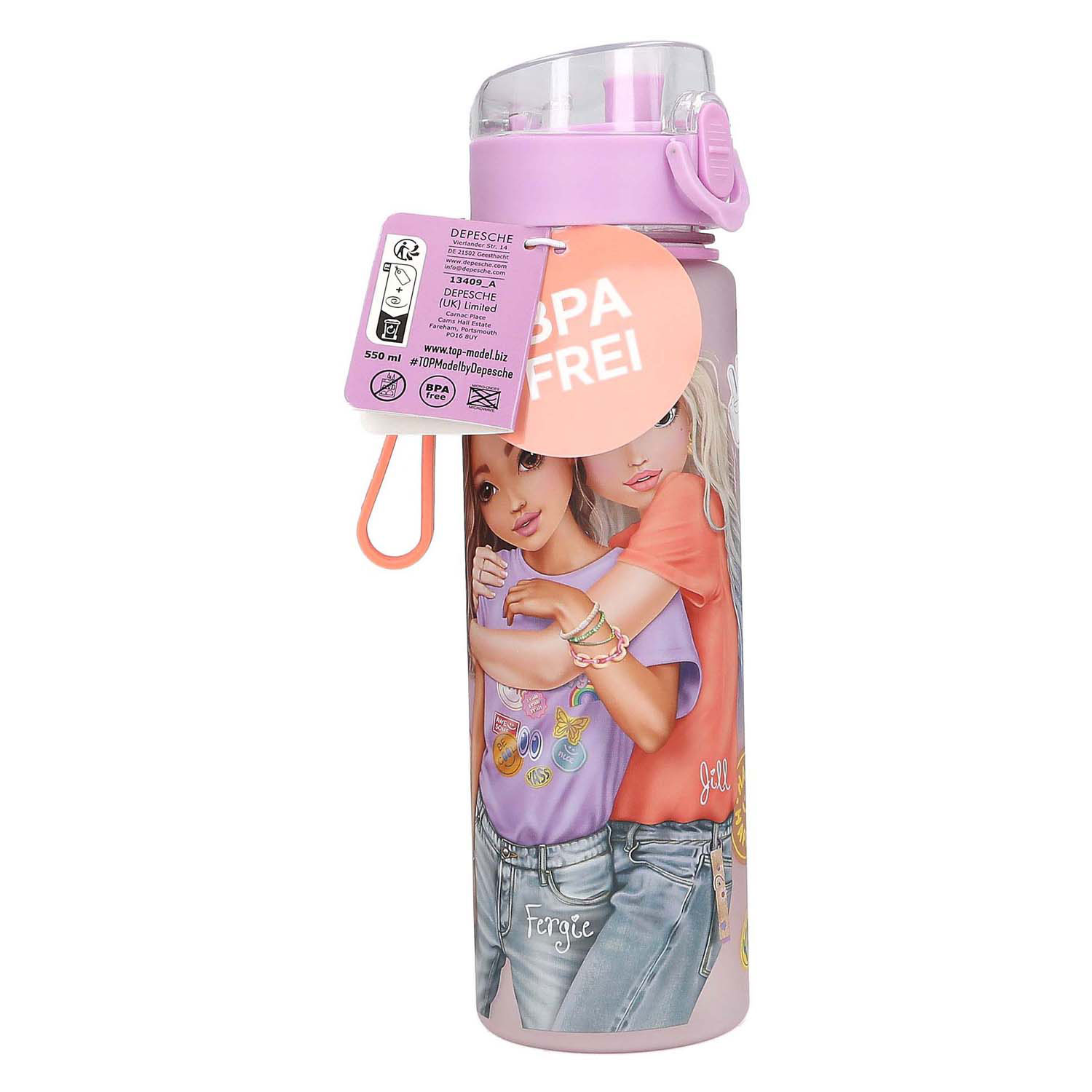 TOPModel Drinkfles Girl Power, 550ml