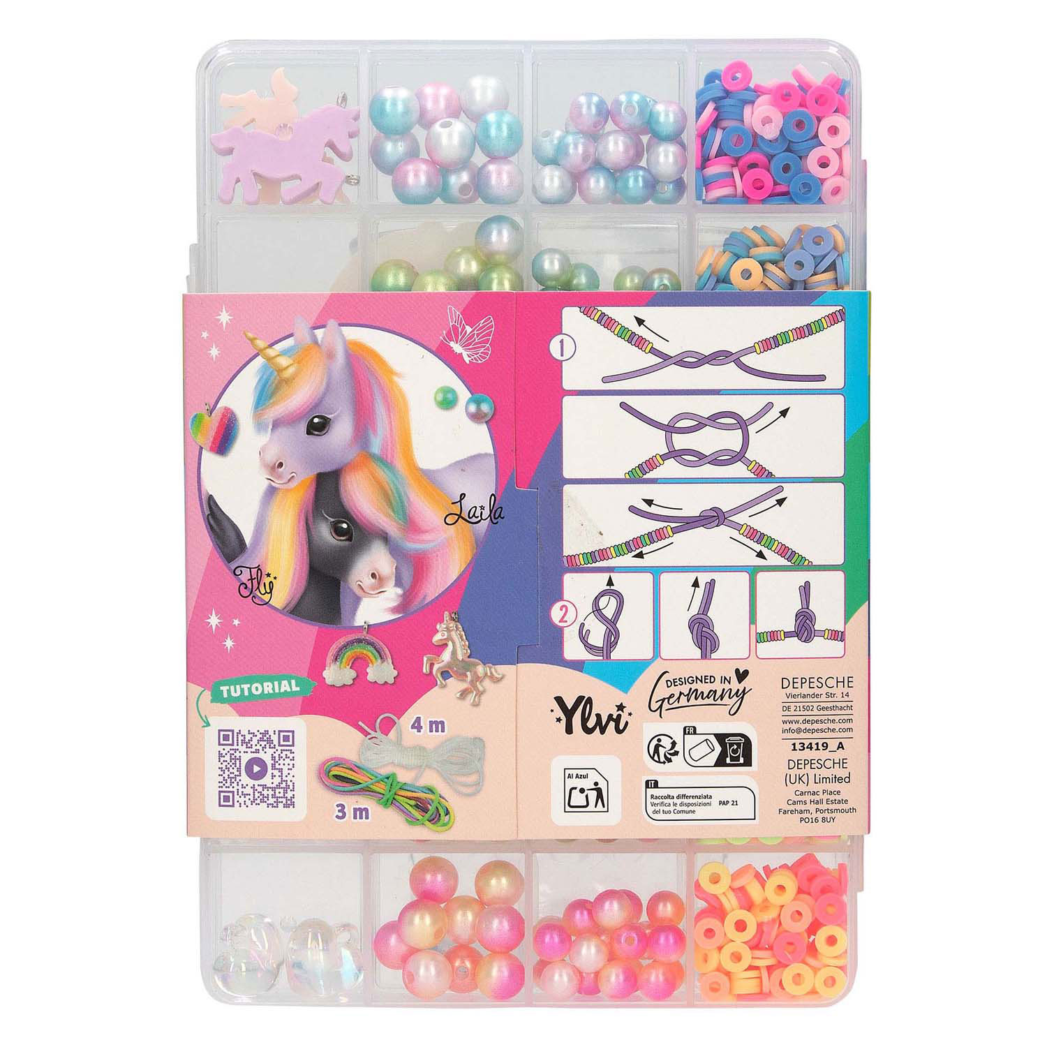 Ylvi DIY Regenboog Kralenset