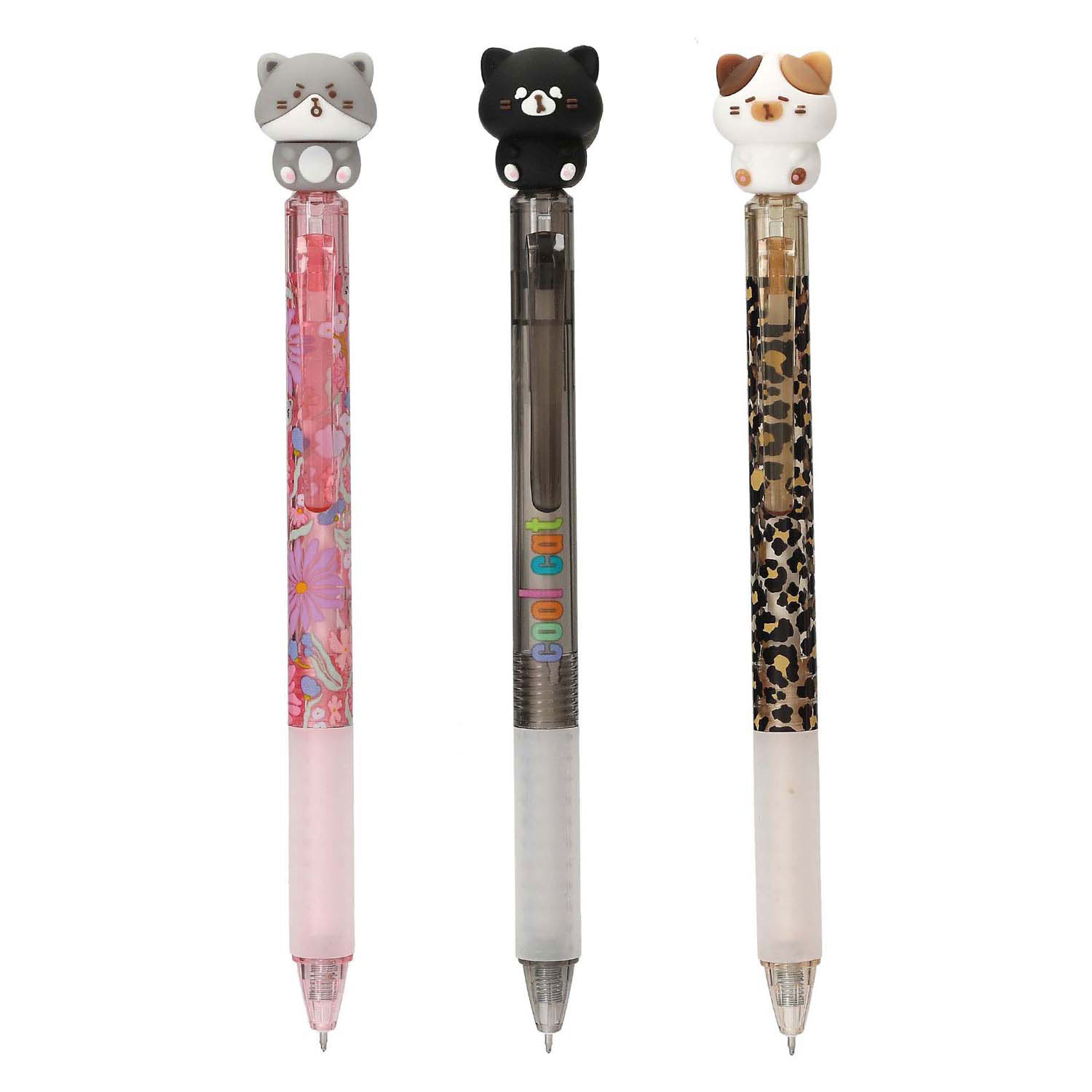 PENfection Uitwisbare Gelpen met Kattentopper