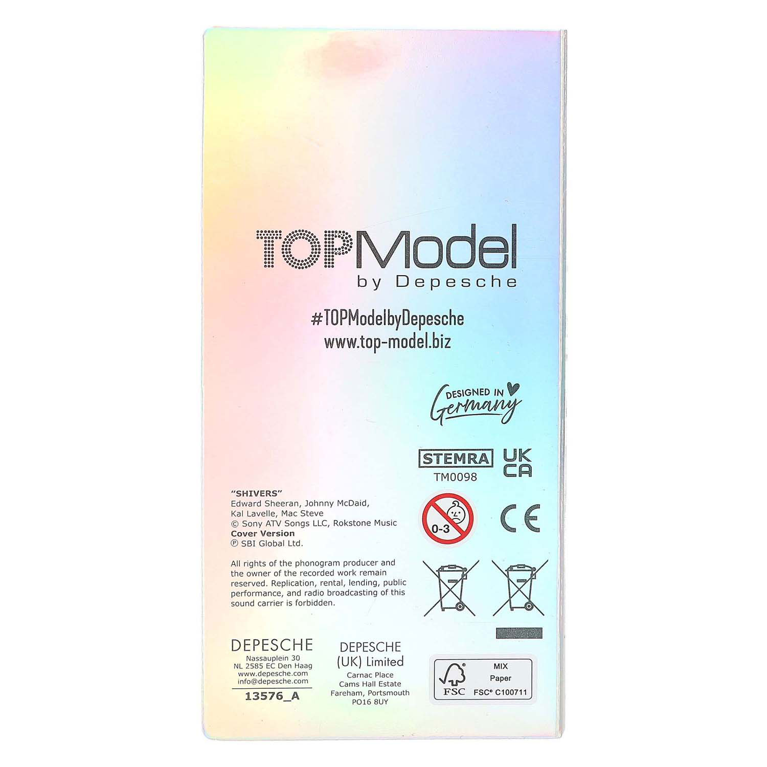 TOPModel Mini kleurboek met Geluid