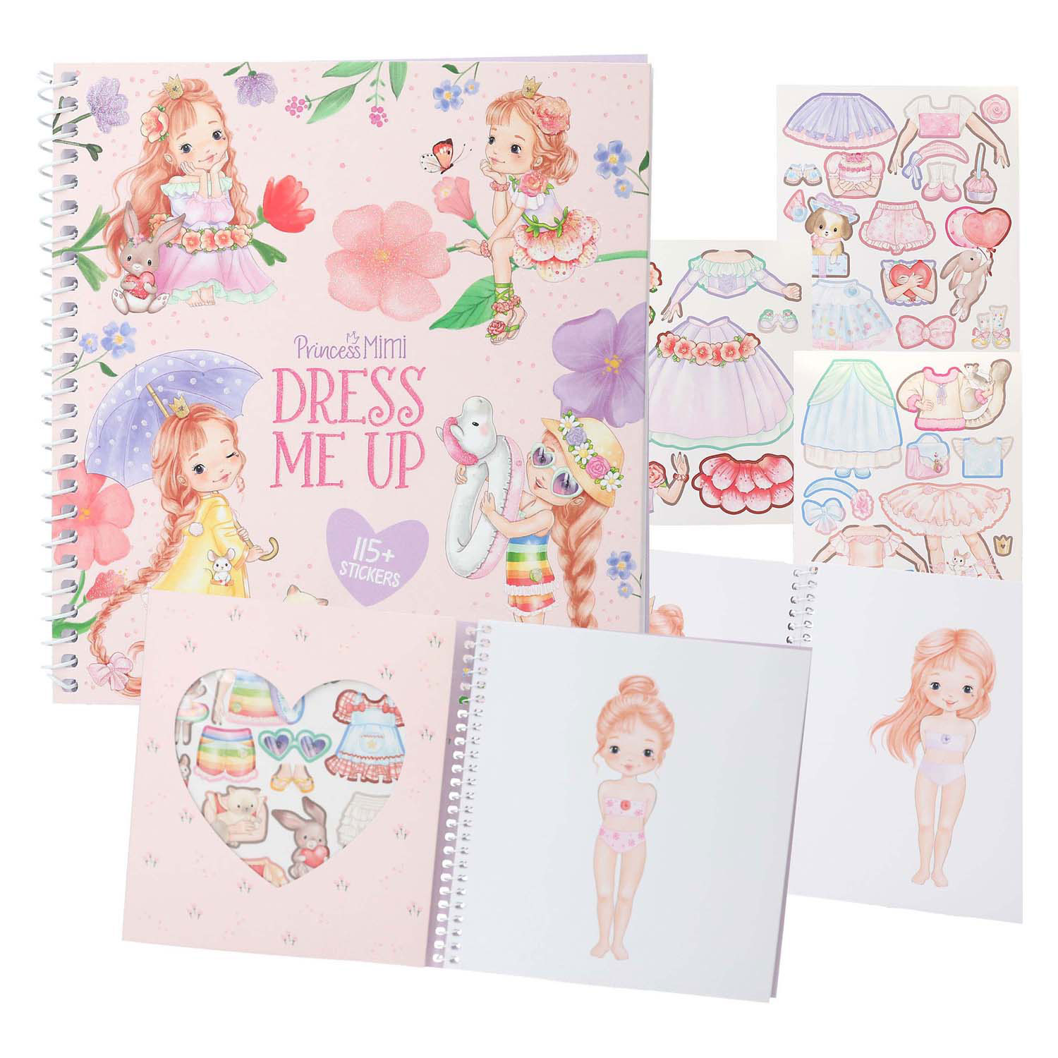 Princess Mimi Dress Me Up Stickerboek