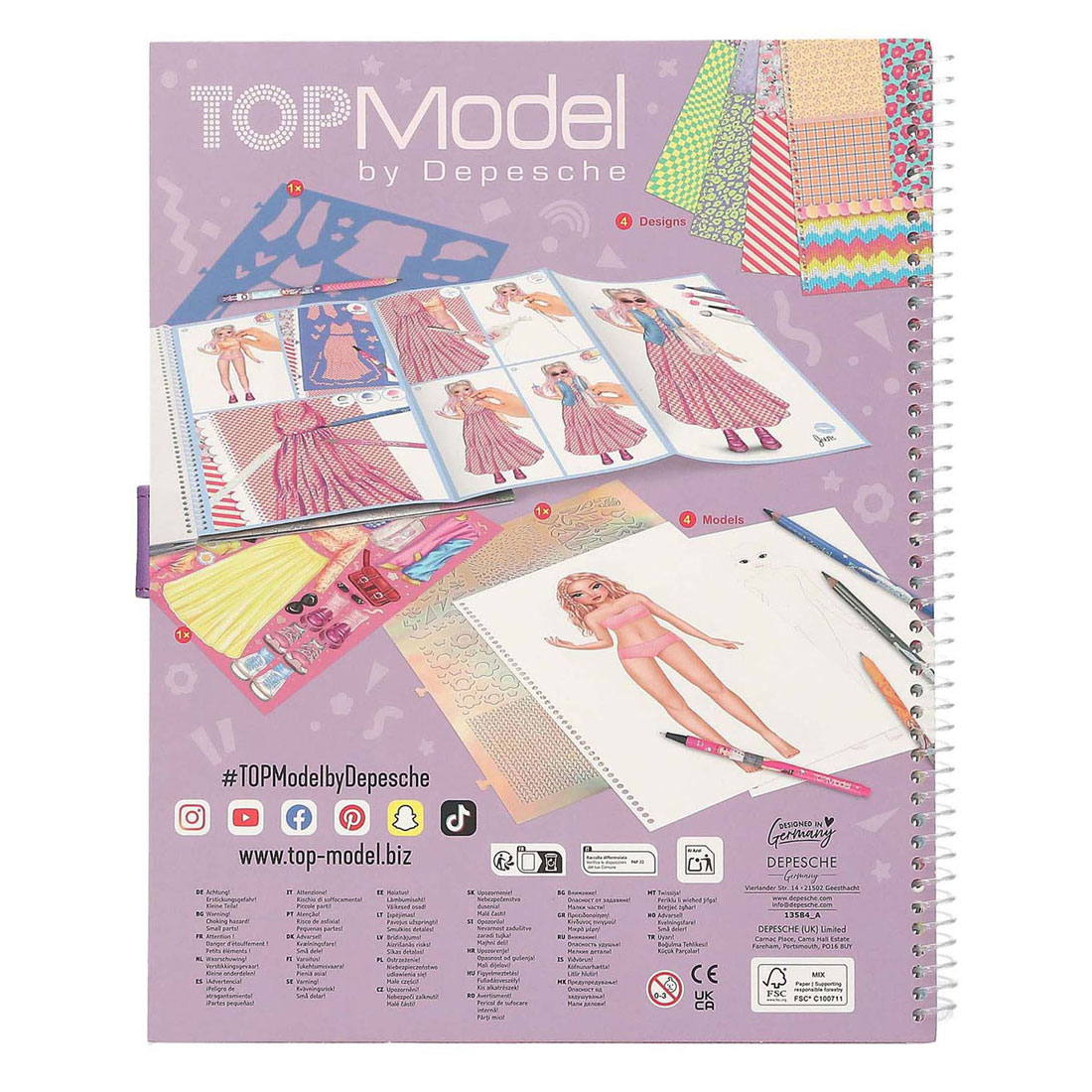 TOPModel Special Design Kleurboek
