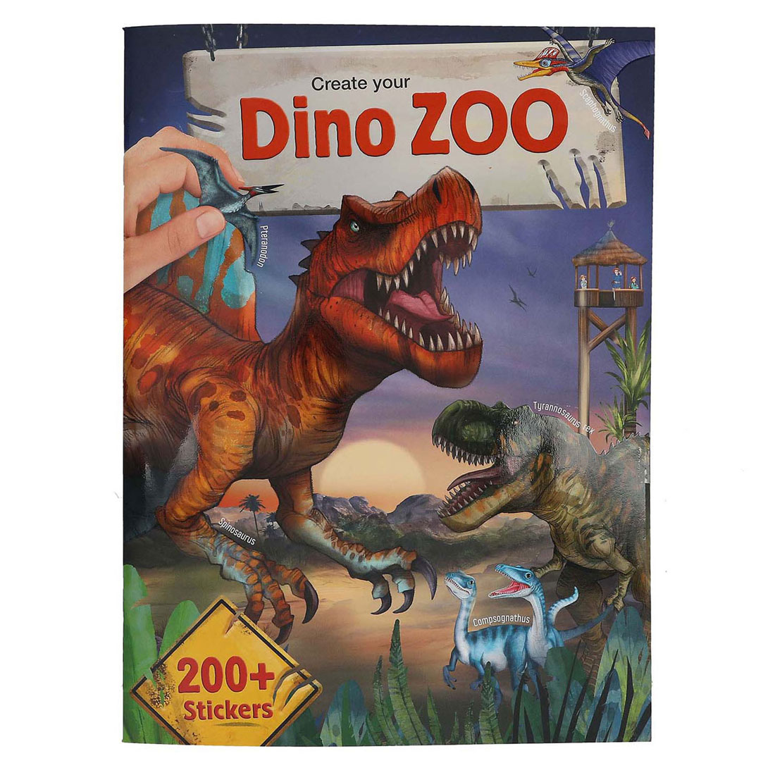 Create your Dino Zoo Stickerboek