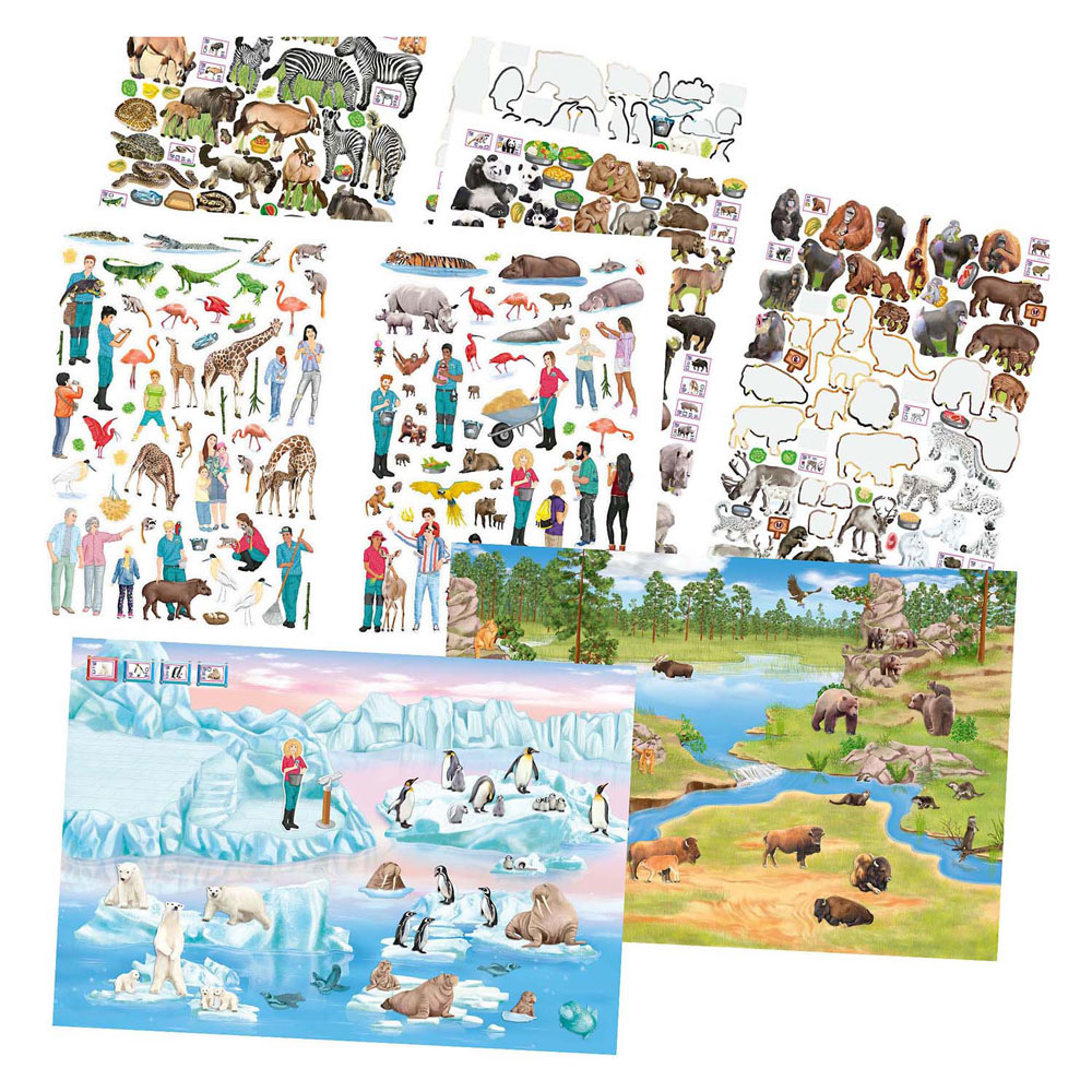 Create your ZOO Stickerboek