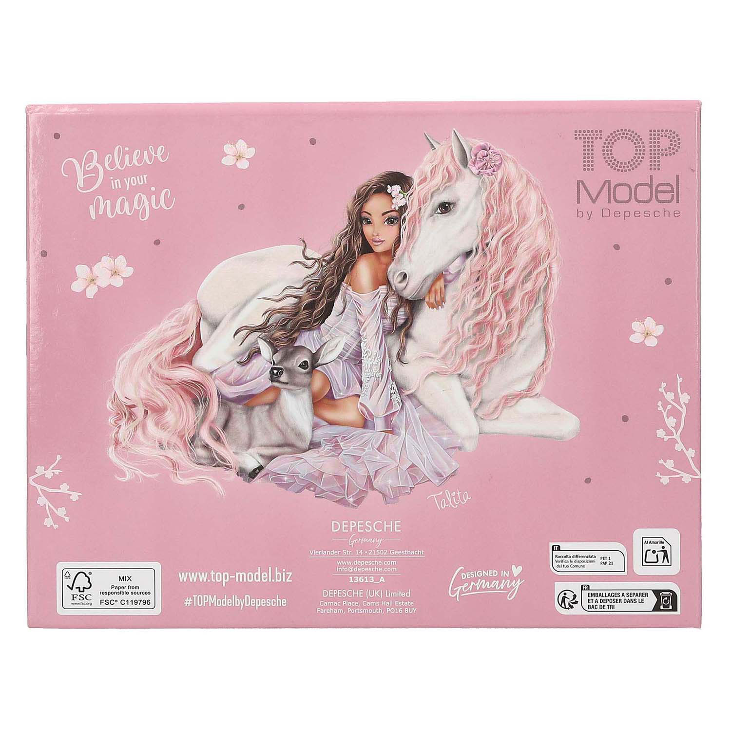 TOPModel Schrijfwarendoos Viva Violet